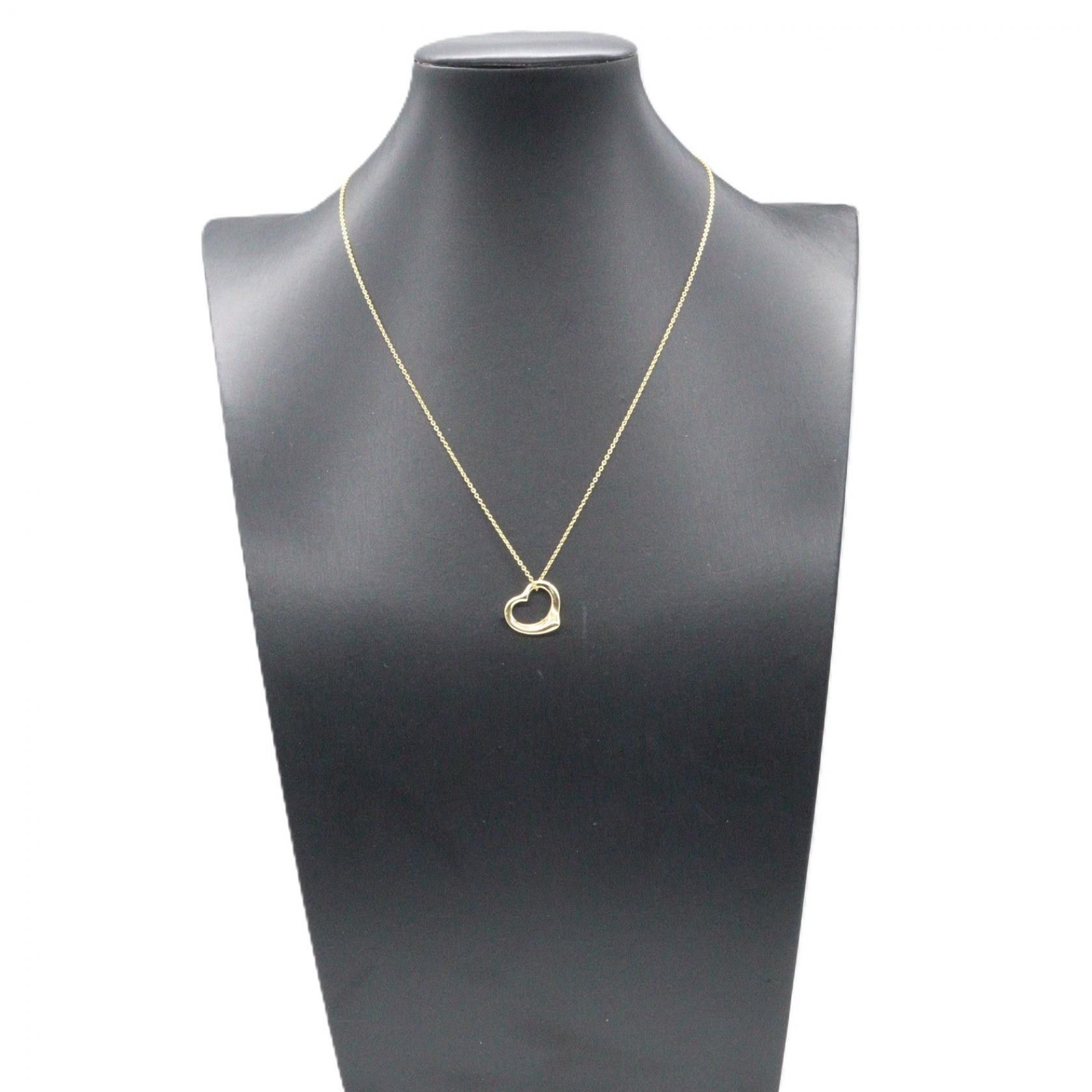 Tiffany & Co. Tiffany & Co. Tiffany＆Co. Open Heart Au750 Necklace Precious Metal Necklace DUTY FREE for USA Size ONE SIZE - 6 Thumbnail