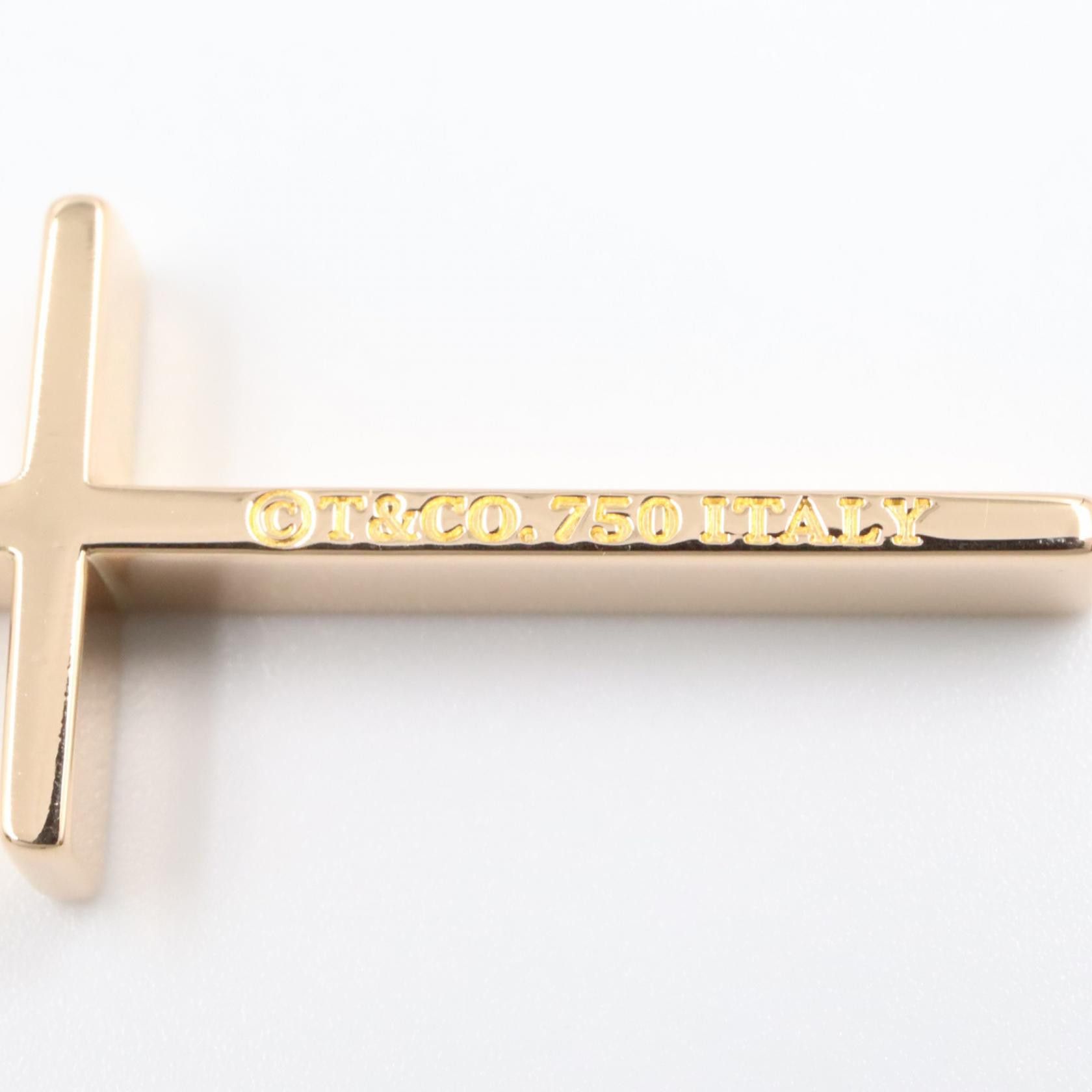 Tiffany & Co. Tiffany & Co. Tiffany & Co. Au750 Cross Necklace Precious Metal Necklace DUTY FREE for USA Size ONE SIZE - 3 Thumbnail