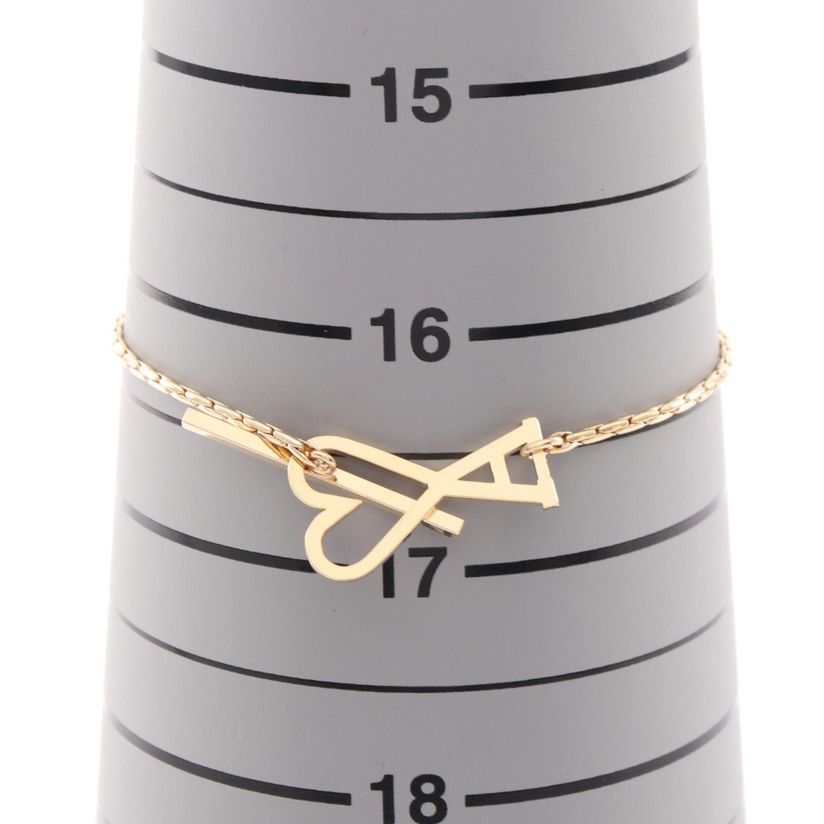 AMI Ami AMI Heart Logo Bracelet Metal Bracelet UJW917.3619021 DUTY FREE for USA Size ONE SIZE - 5 Thumbnail