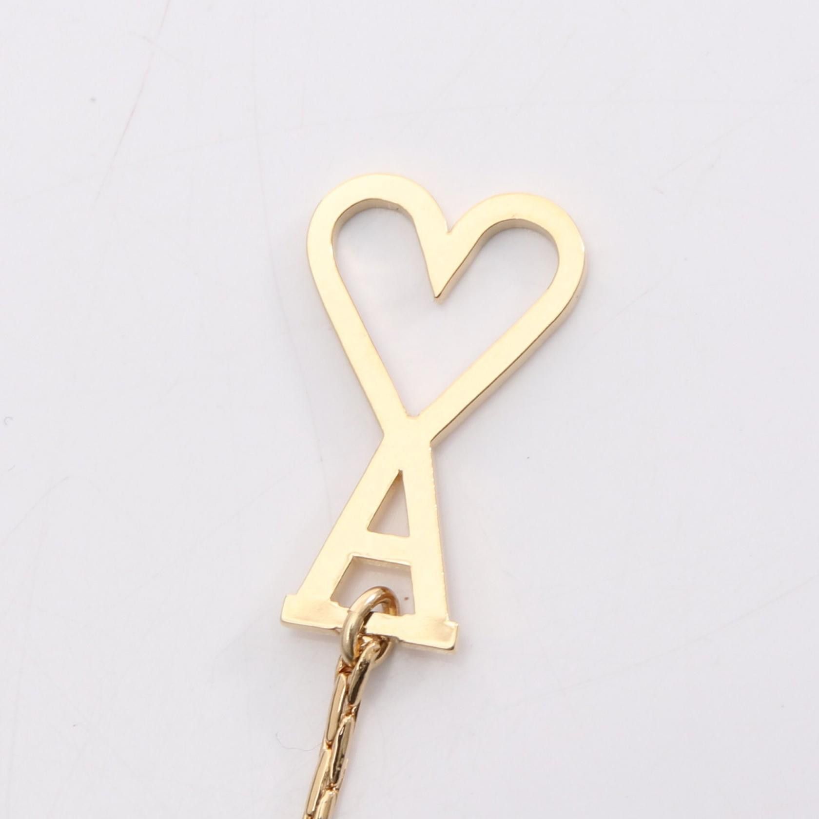 AMI Ami AMI Heart Logo Bracelet Metal Bracelet UJW917.3619021 DUTY FREE for USA Size ONE SIZE - 6 Thumbnail