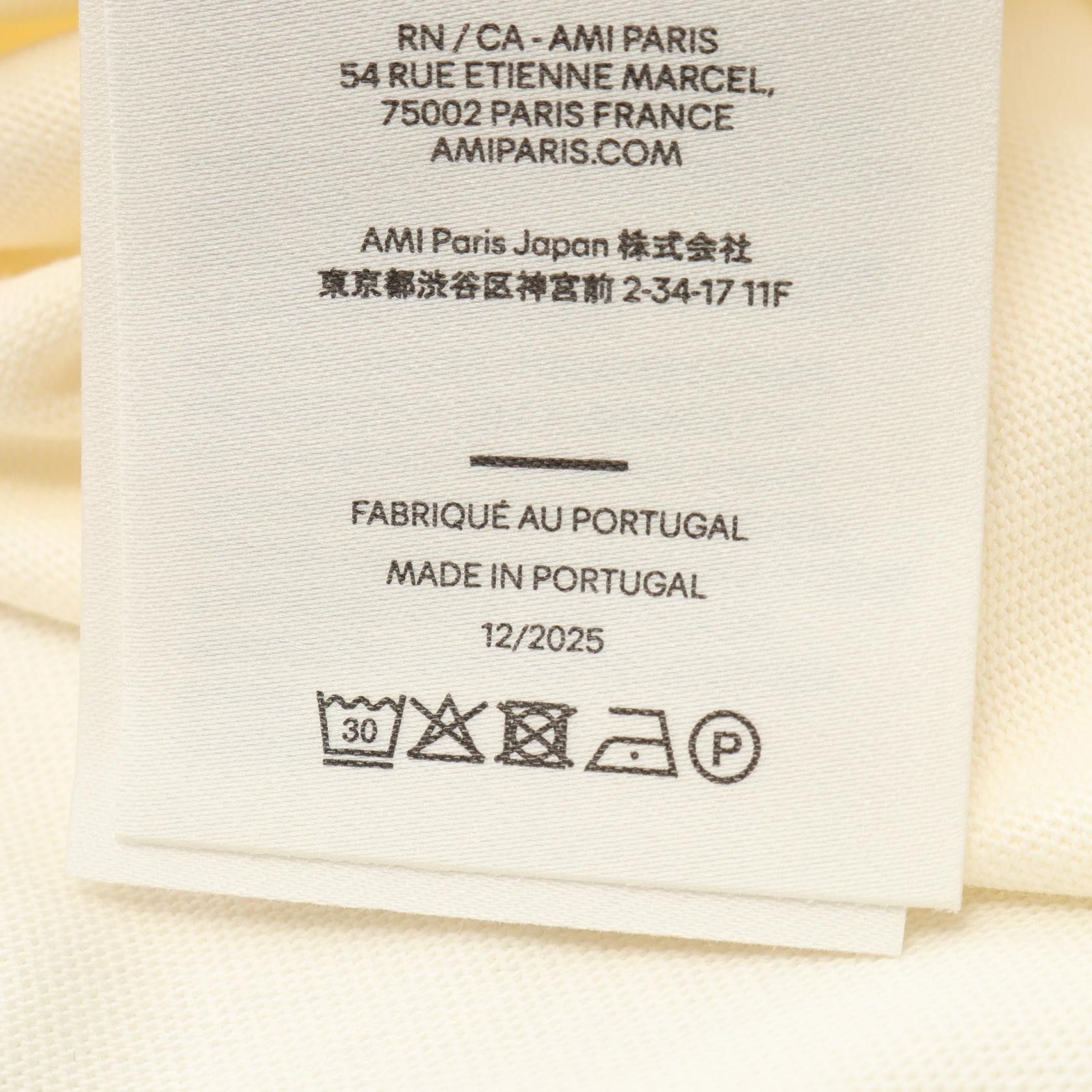 AMI Ami AMI Cotton T Shirt Textile T-Shirts UTS357.726136M DUTY FREE for USA Size ONE SIZE - 5 Thumbnail