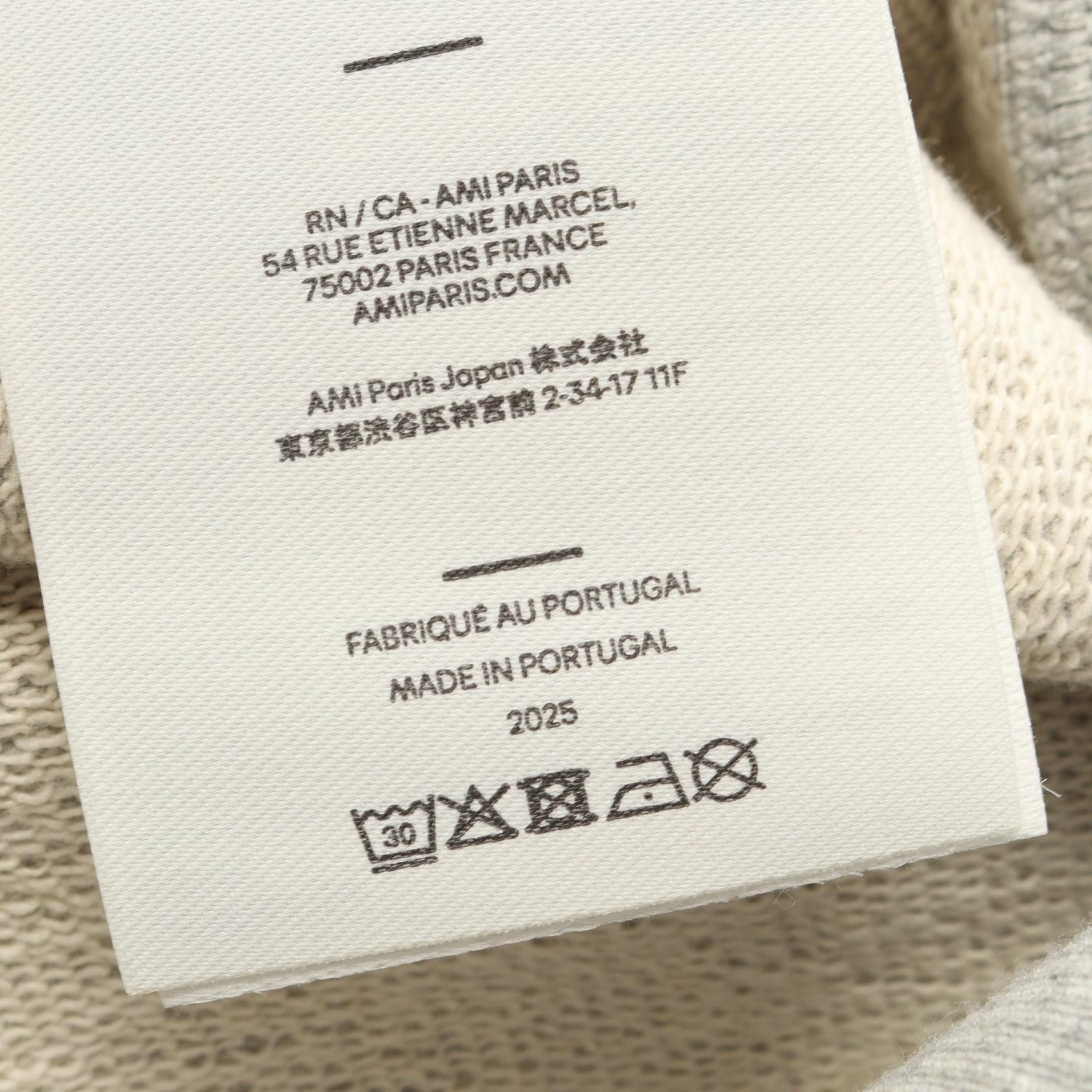 AMI Ami AMI Logo Cotton Sweatshirt Textile Sweatshirts & Hoodies USW787.730A161M DUTY FREE for USA Size ONE SIZE - 5 Thumbnail