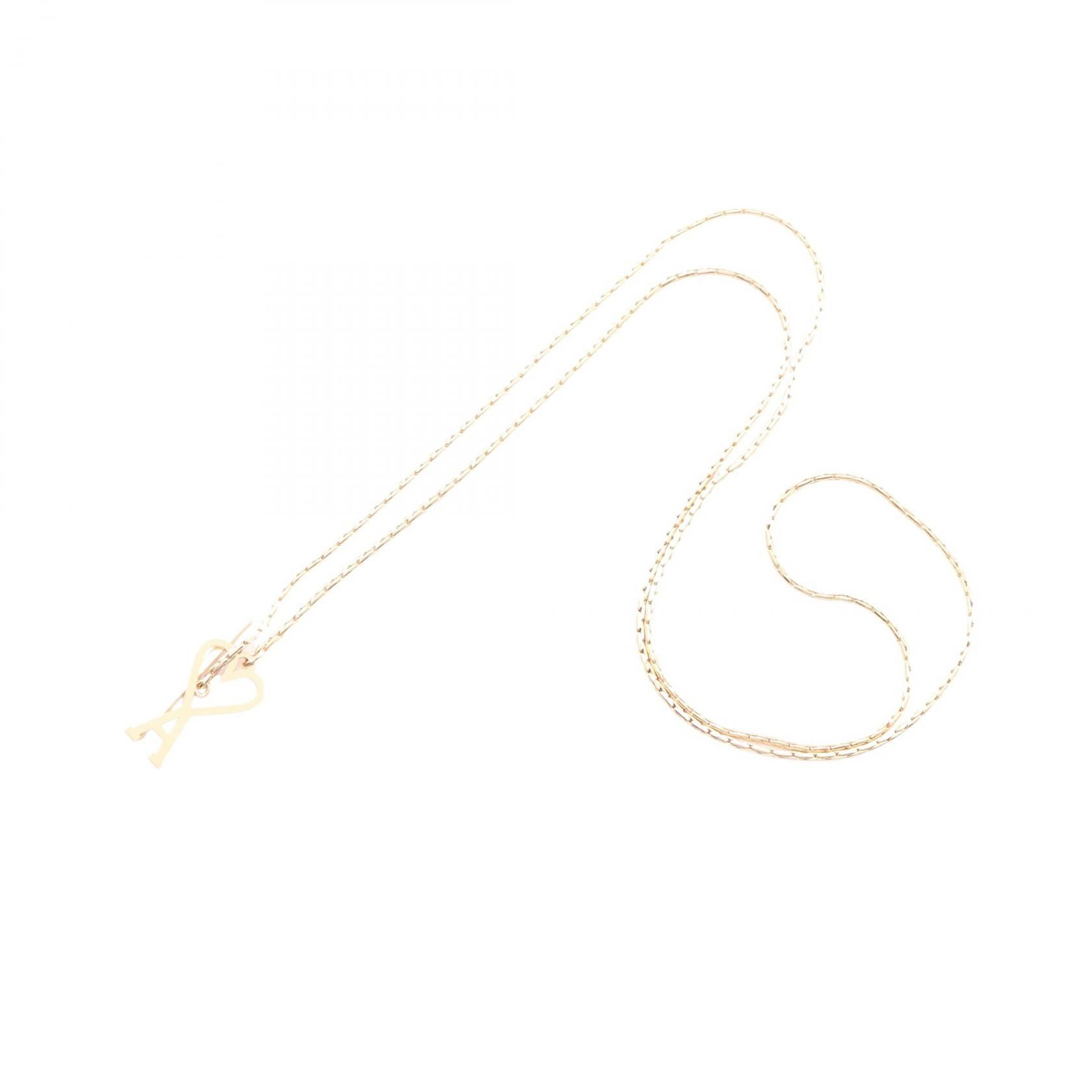 AMI Ami AMI Heart Logo Necklace Metal Necklace UJW916.361902 DUTY FREE for USA Size ONE SIZE - 3 Thumbnail