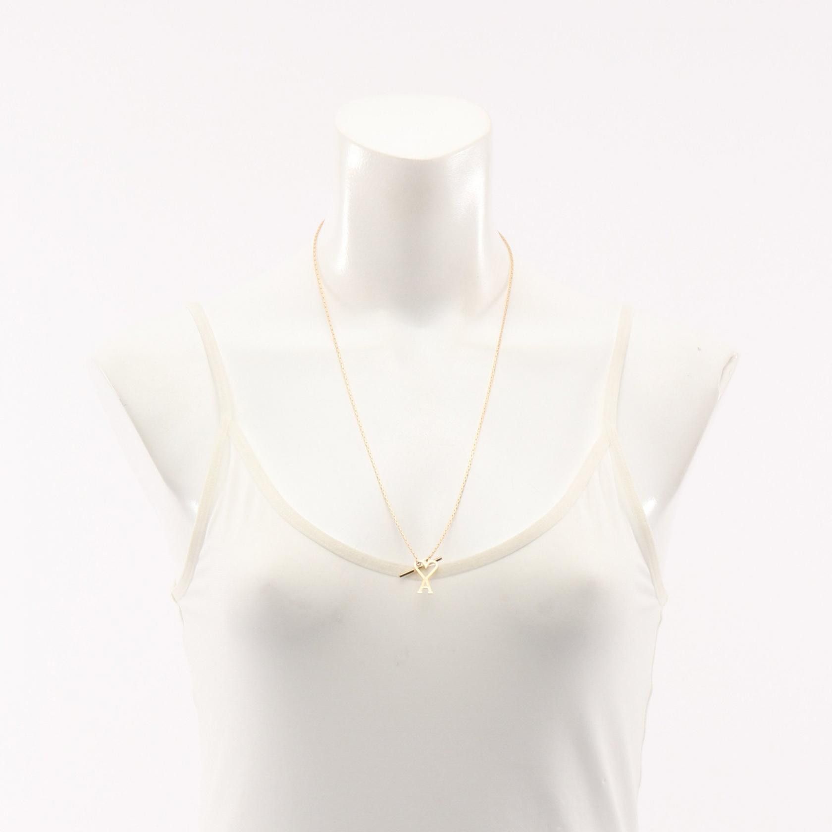 AMI Ami AMI Heart Logo Necklace Metal Necklace UJW916.361902 DUTY FREE for USA Size ONE SIZE - 4 Thumbnail