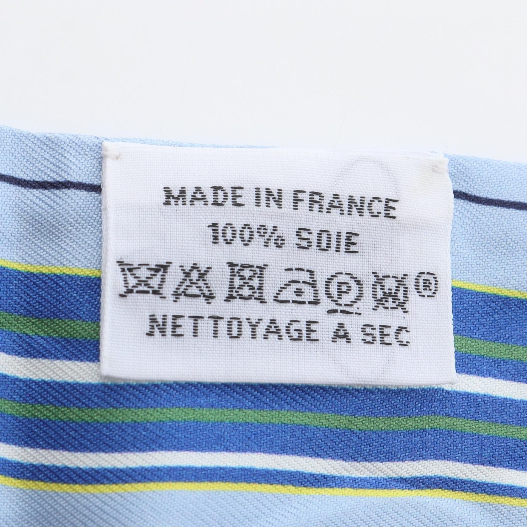 Hermes Hermes Hermes Les Chiens Parisiens Silk Twilly Textile Scarf DUTY FREE for USA Size ONE SIZE - 5 Thumbnail