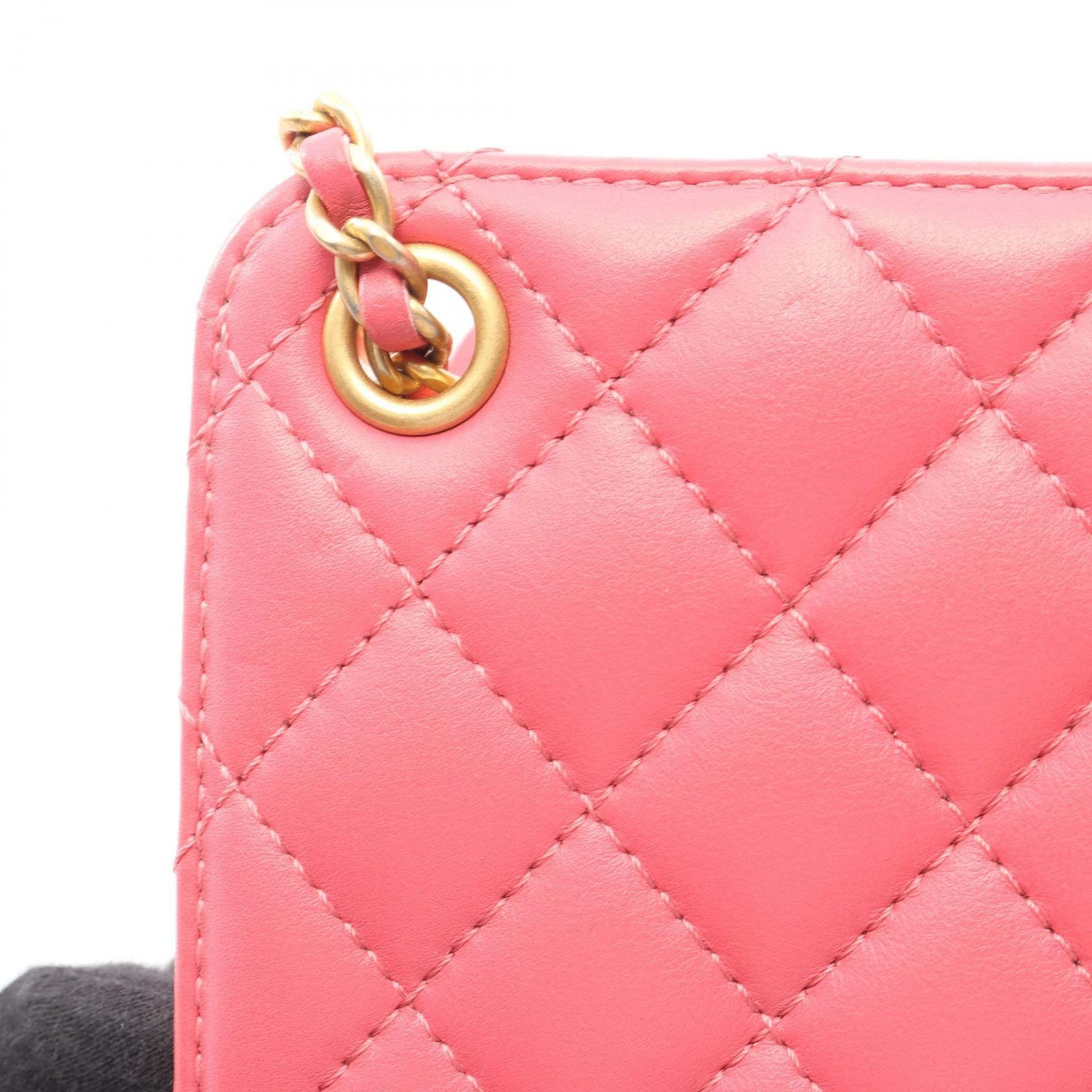 Chanel Chanel CHANEL Matelasse Lambskin Shoulder Bag Leather Shoulder Bag AS1750 DUTY FREE for USA Size ONE SIZE - 7 Thumbnail
