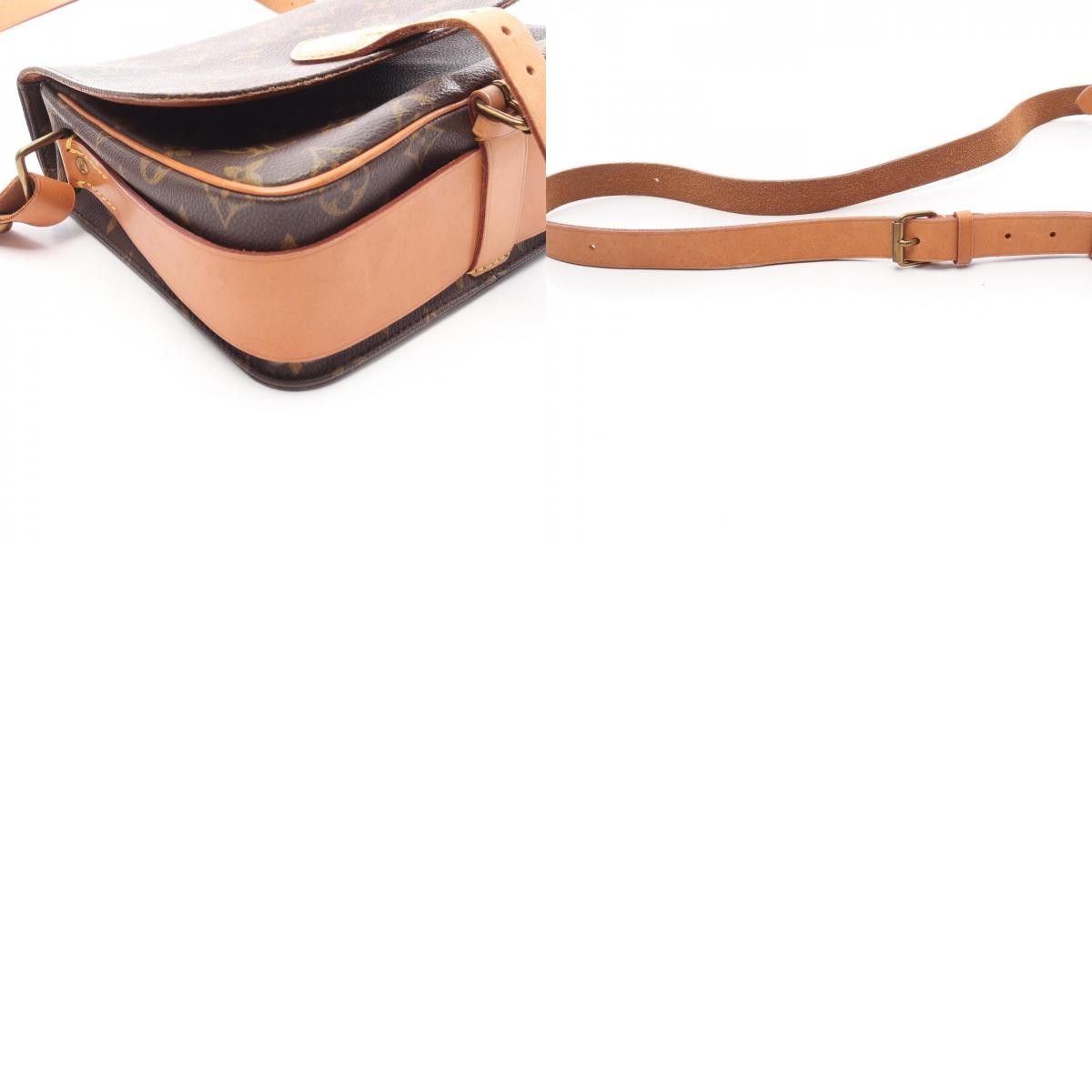 Louis Vuitton Louis Vuitton Louis Vuitton Cartouchiere MM Monogram shoulder bag Textile Shoulder Bag M51253 DUTY FREE for USA Size ONE SIZE - 10 Thumbnail