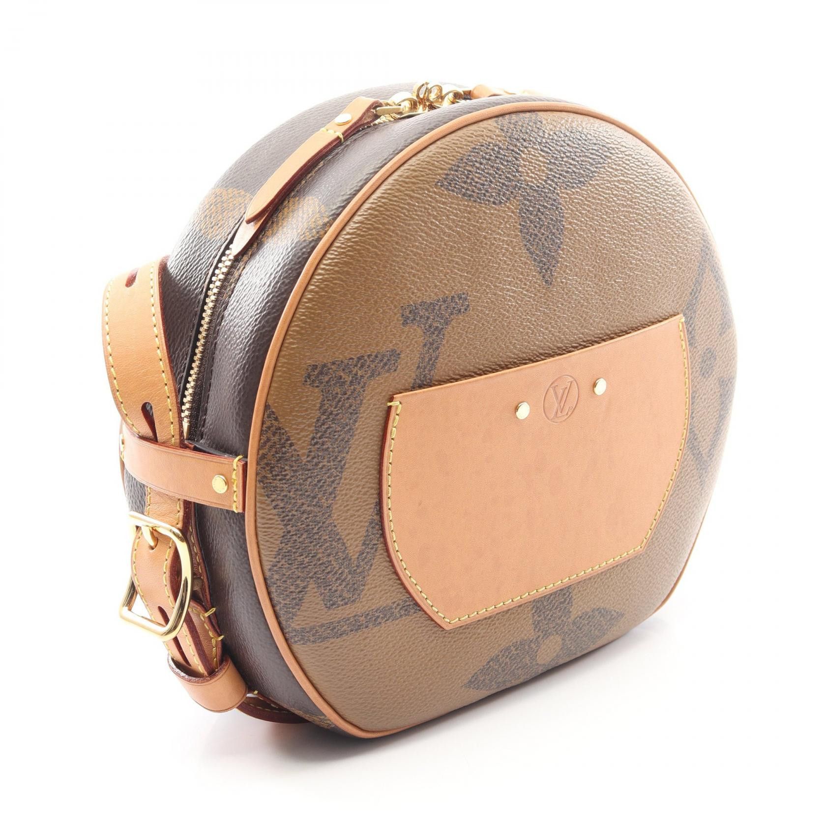 Louis Vuitton Louis Vuitton Louis Vuitton Boite Chapeau Souple Monogram Giant Reverse shoulder bag Textile Shoulder Bag M44604 DUTY FREE for USA Size ONE SIZE - 2 Thumbnail