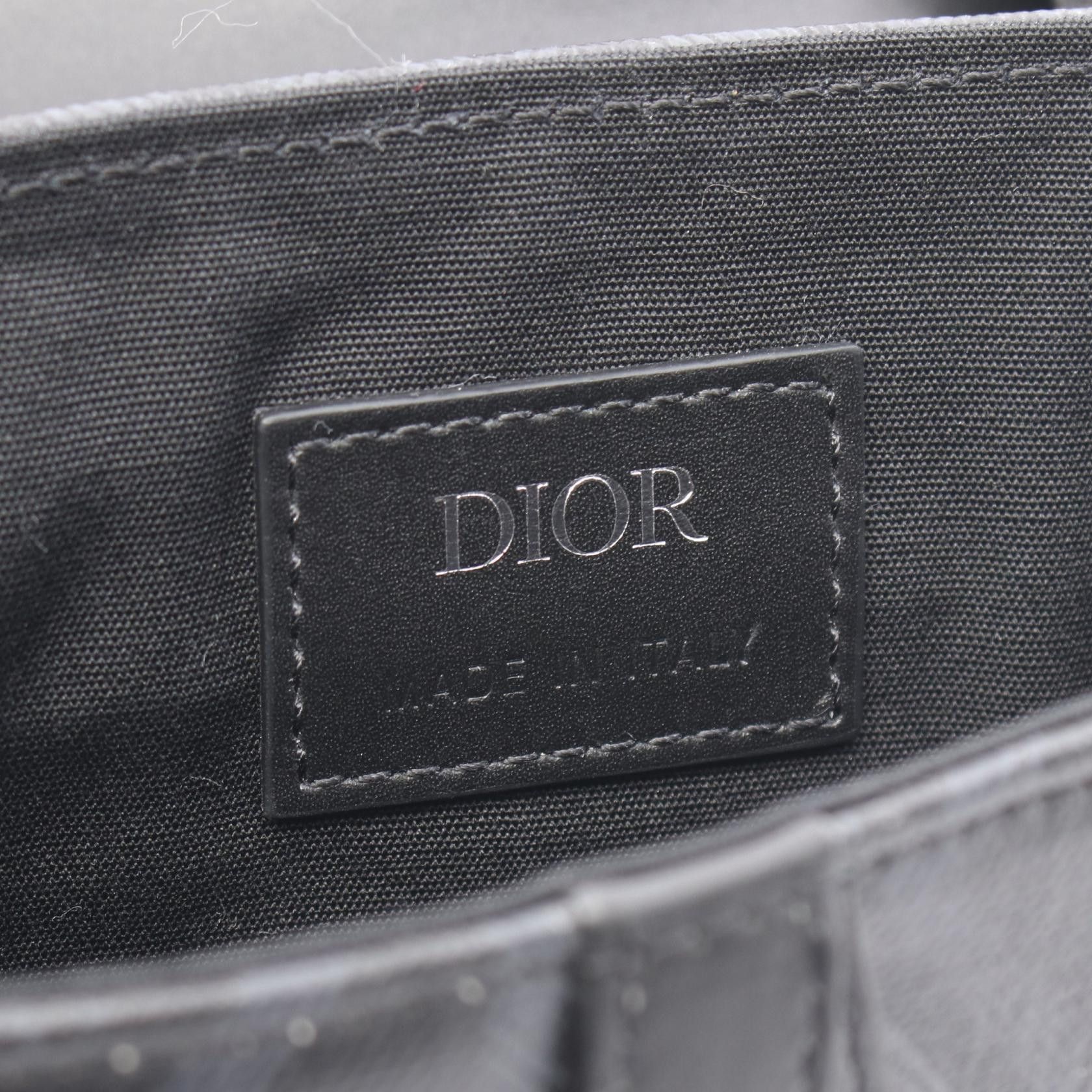 Dior Dior Dior Saddle PVC Coated Canvas Leather Waist Bag Plastic / Synthetic Belt Bag DUTY FREE for USA Size ONE SIZE - 4 Thumbnail