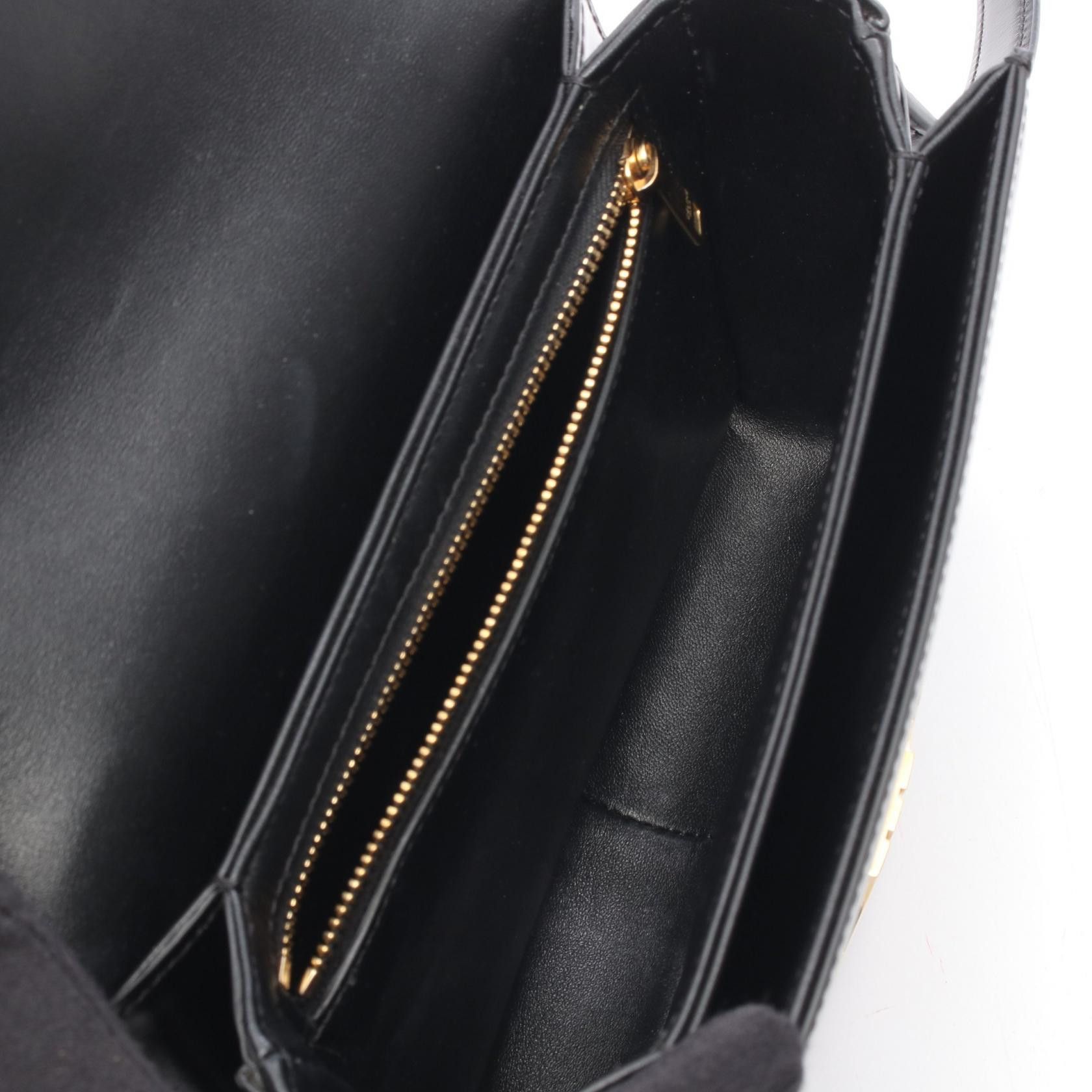 Celine Celine CELINE Teen Triomphe Leather Shoulder Bag Leather Shoulder Bag 188423BF4 DUTY FREE for USA Size ONE SIZE - 3 Thumbnail