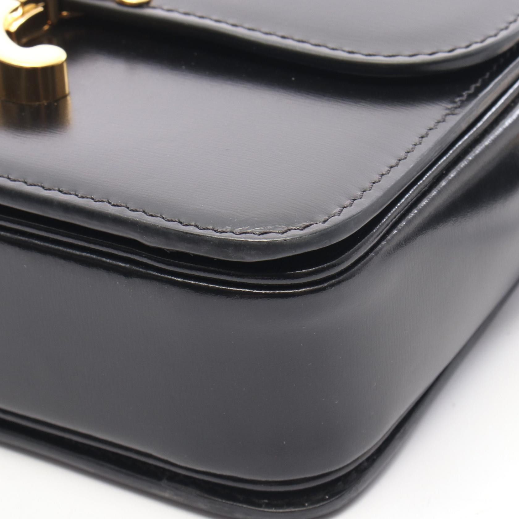 Celine Celine CELINE Teen Triomphe Leather Shoulder Bag Leather Shoulder Bag 188423BF4 DUTY FREE for USA Size ONE SIZE - 9 Thumbnail