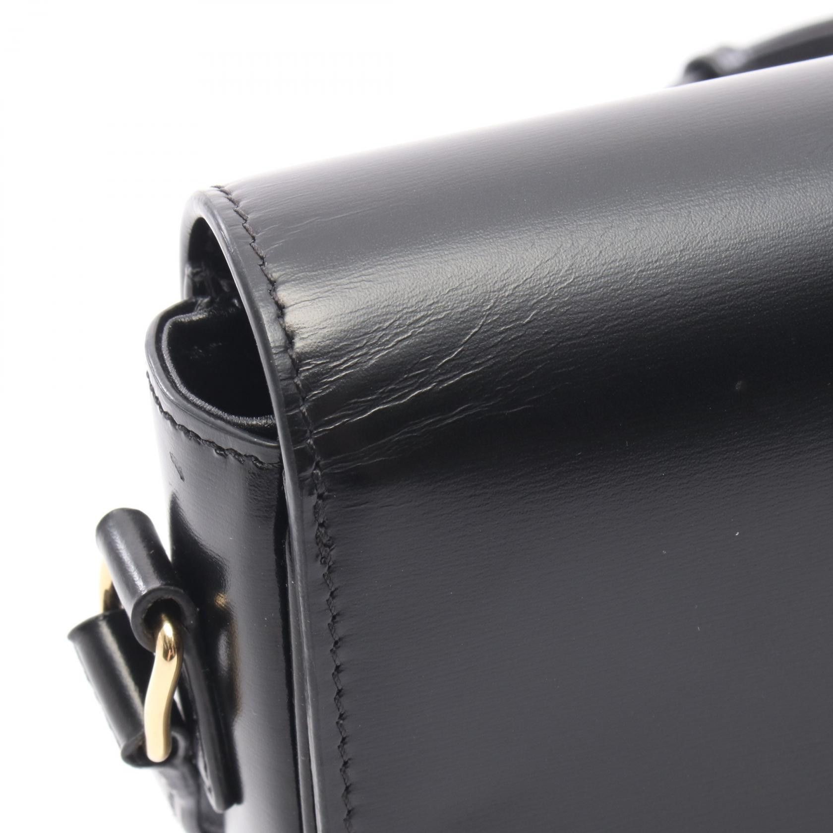 Celine Celine CELINE Teen Triomphe Leather Shoulder Bag Leather Shoulder Bag 188423BF4 DUTY FREE for USA Size ONE SIZE - 5 Thumbnail