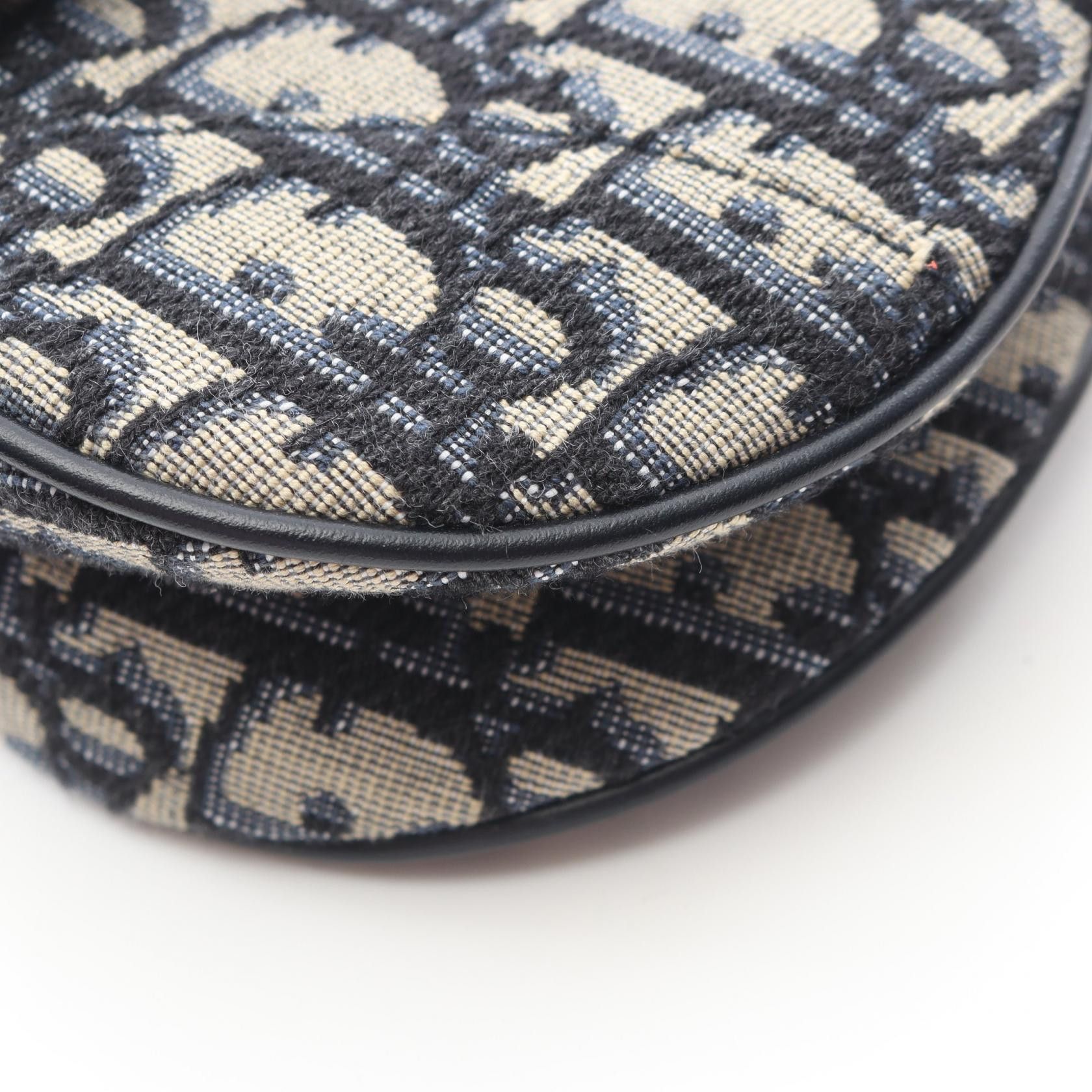 Dior Dior Dior Saddle Bag Oblique Jacquard 2way handbag Textile Handbag DUTY FREE for USA Size ONE SIZE - 6 Thumbnail