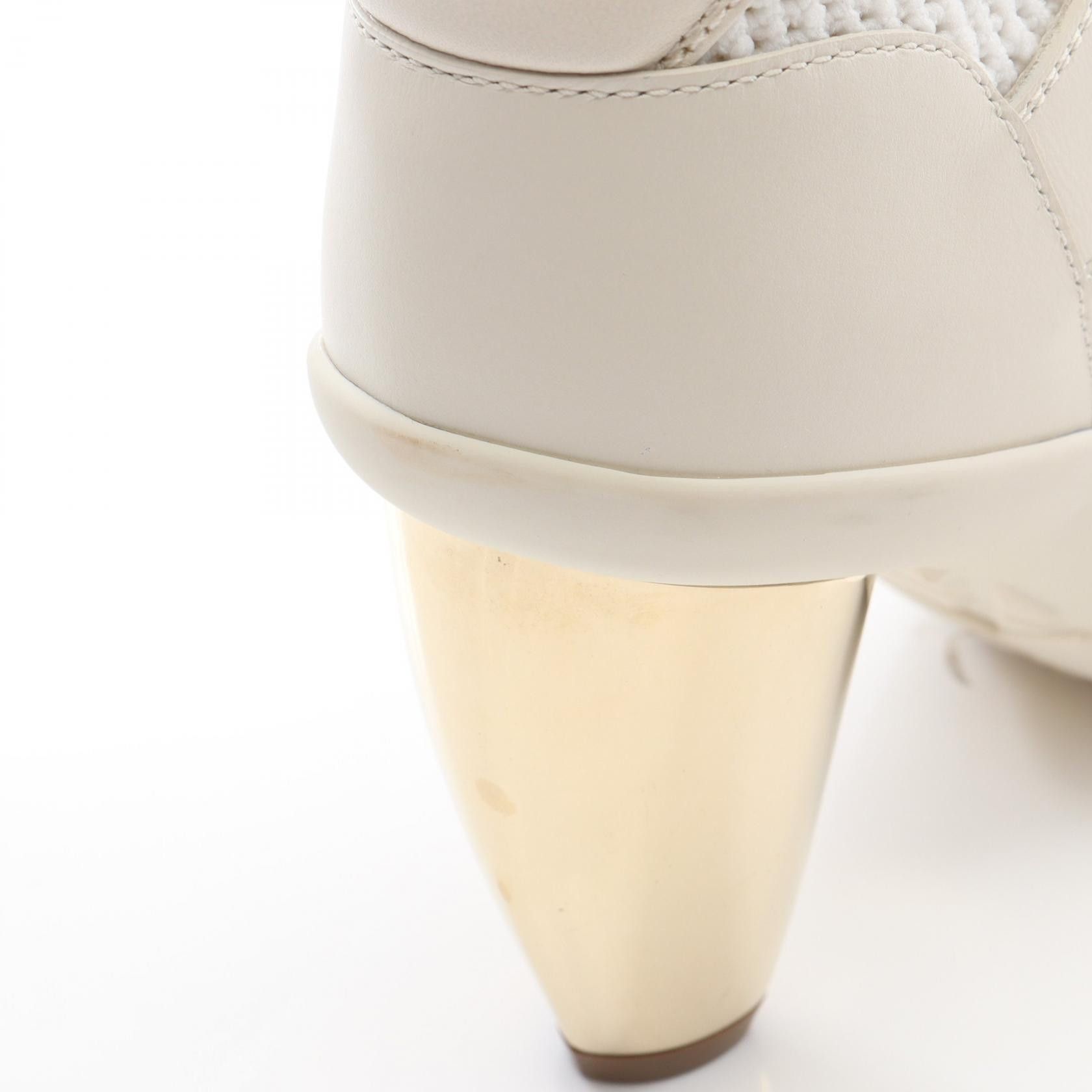 Dior Dior Dior D-ZENITH Leather Fabric Boots Leather Shoes DUTY FREE for USA Size ONE SIZE - 9 Thumbnail