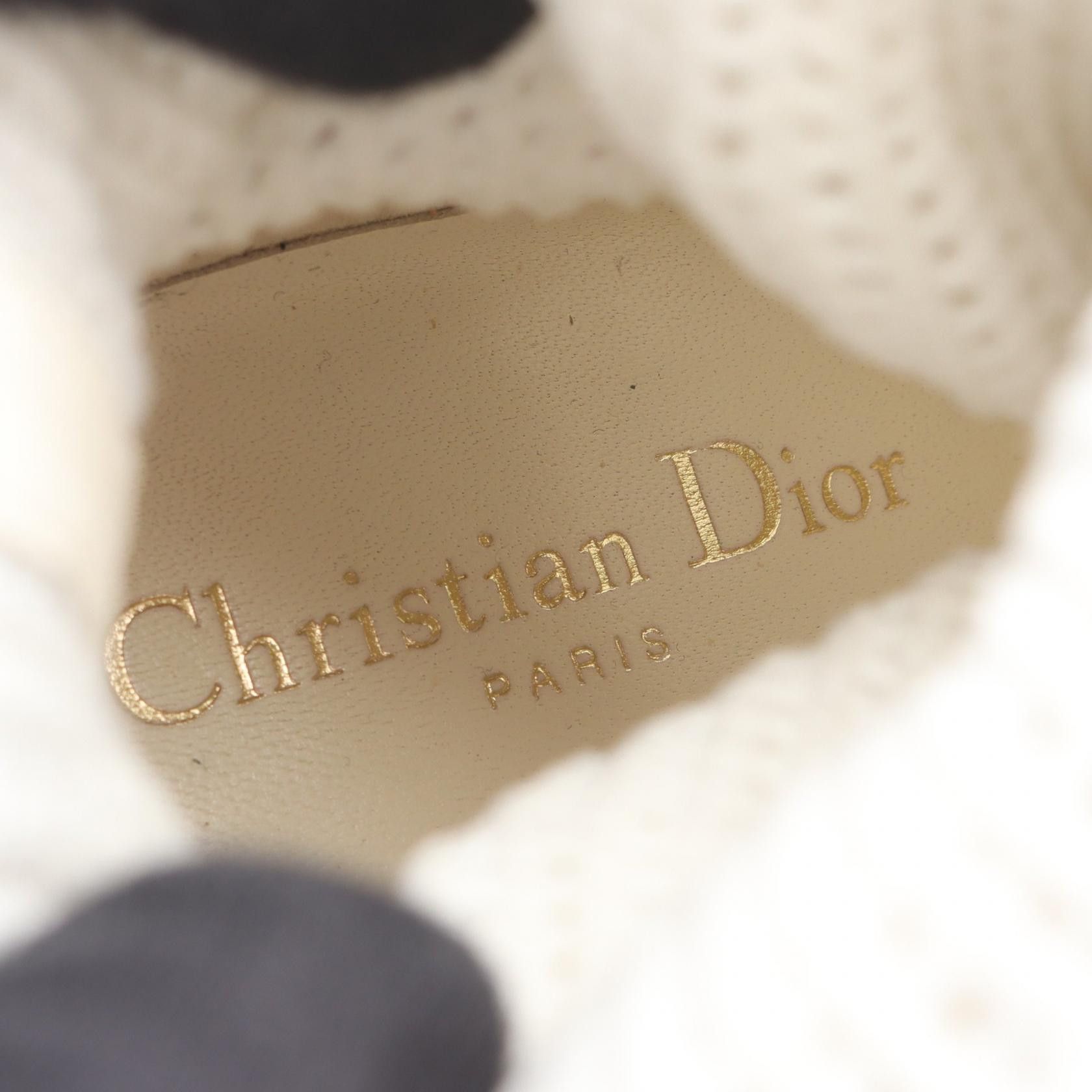 Dior Dior Dior D-ZENITH Leather Fabric Boots Leather Shoes DUTY FREE for USA Size ONE SIZE - 5 Thumbnail