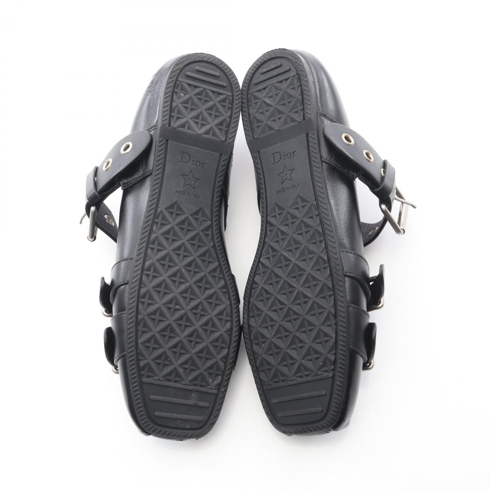 Dior Dior Dior Dior Punk Leather Ballerina Shoes Leather Shoes DUTY FREE for USA Size ONE SIZE - 4 Thumbnail