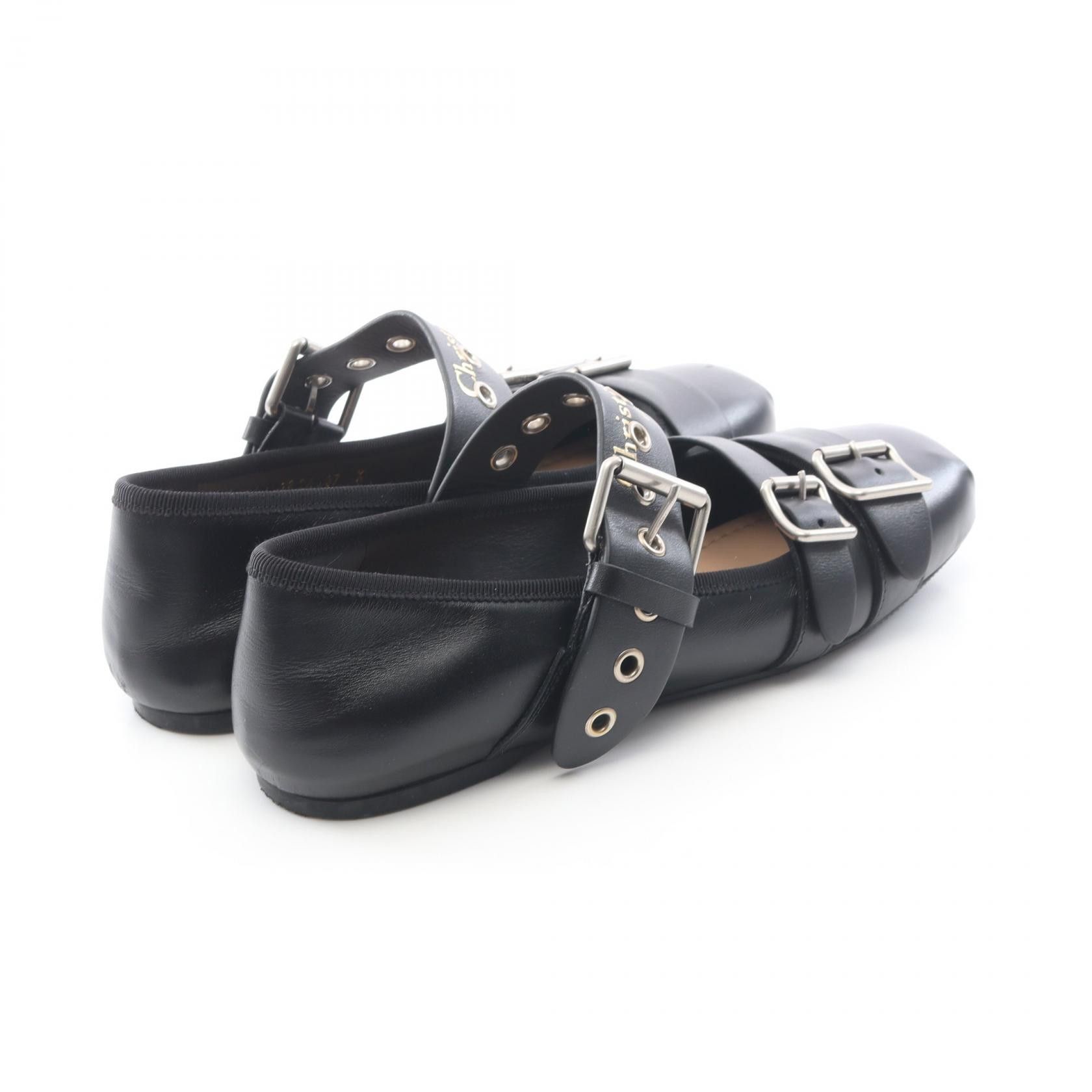 Dior Dior Dior Dior Punk Leather Ballerina Shoes Leather Shoes DUTY FREE for USA Size ONE SIZE - 2 Thumbnail
