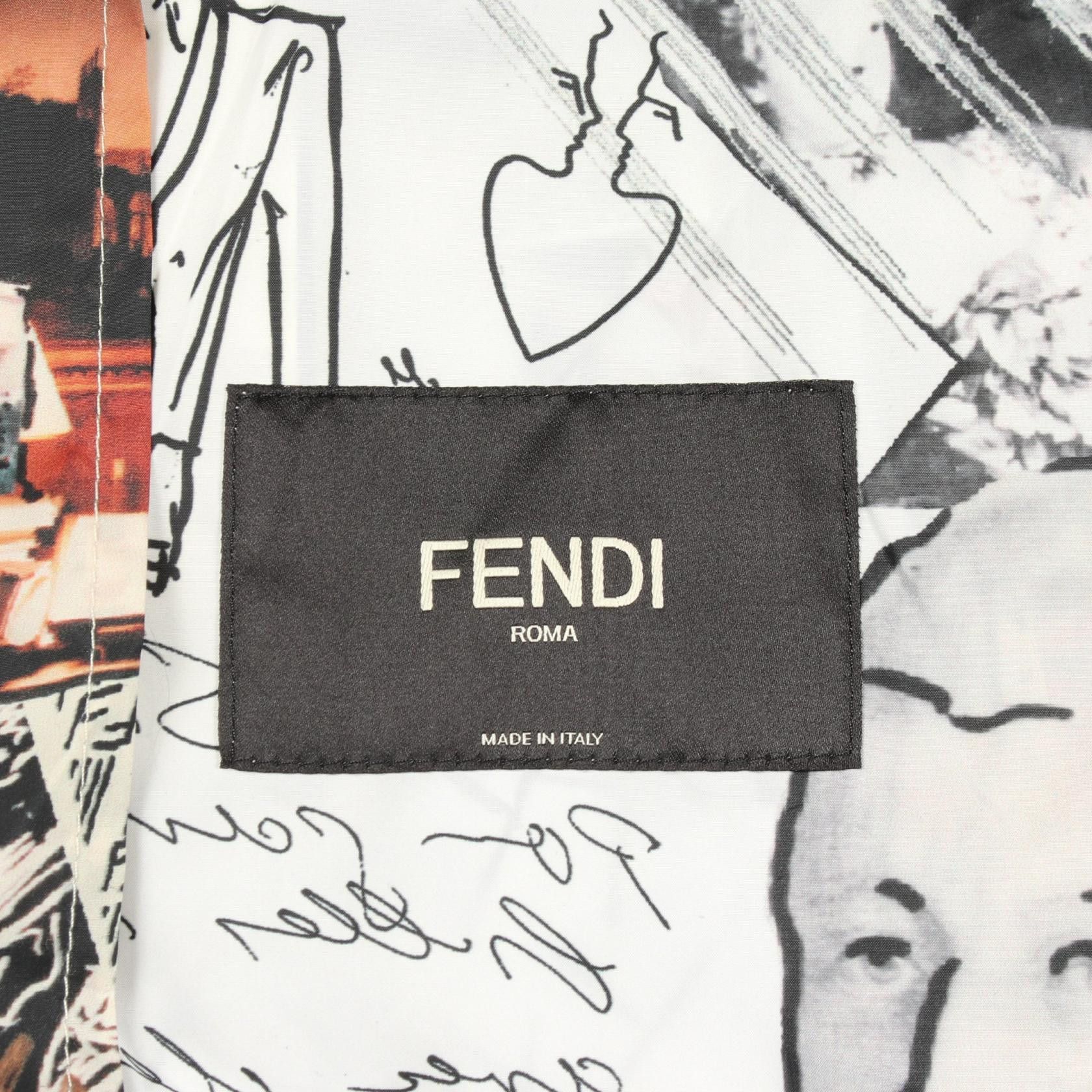 Fendi Fendi Fendi Allover Pattern Outerwear Others Outerwear DUTY FREE for USA Size ONE SIZE - 3 Thumbnail