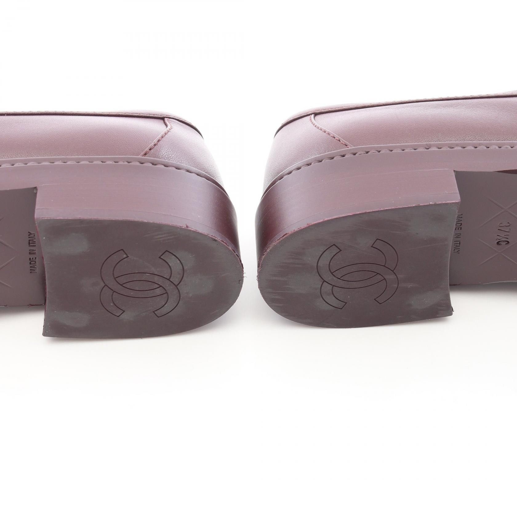 Chanel Chanel CHANEL Matelasse Leather Loafers Leather Shoes G45474 DUTY FREE for USA Size ONE SIZE - 7 Thumbnail