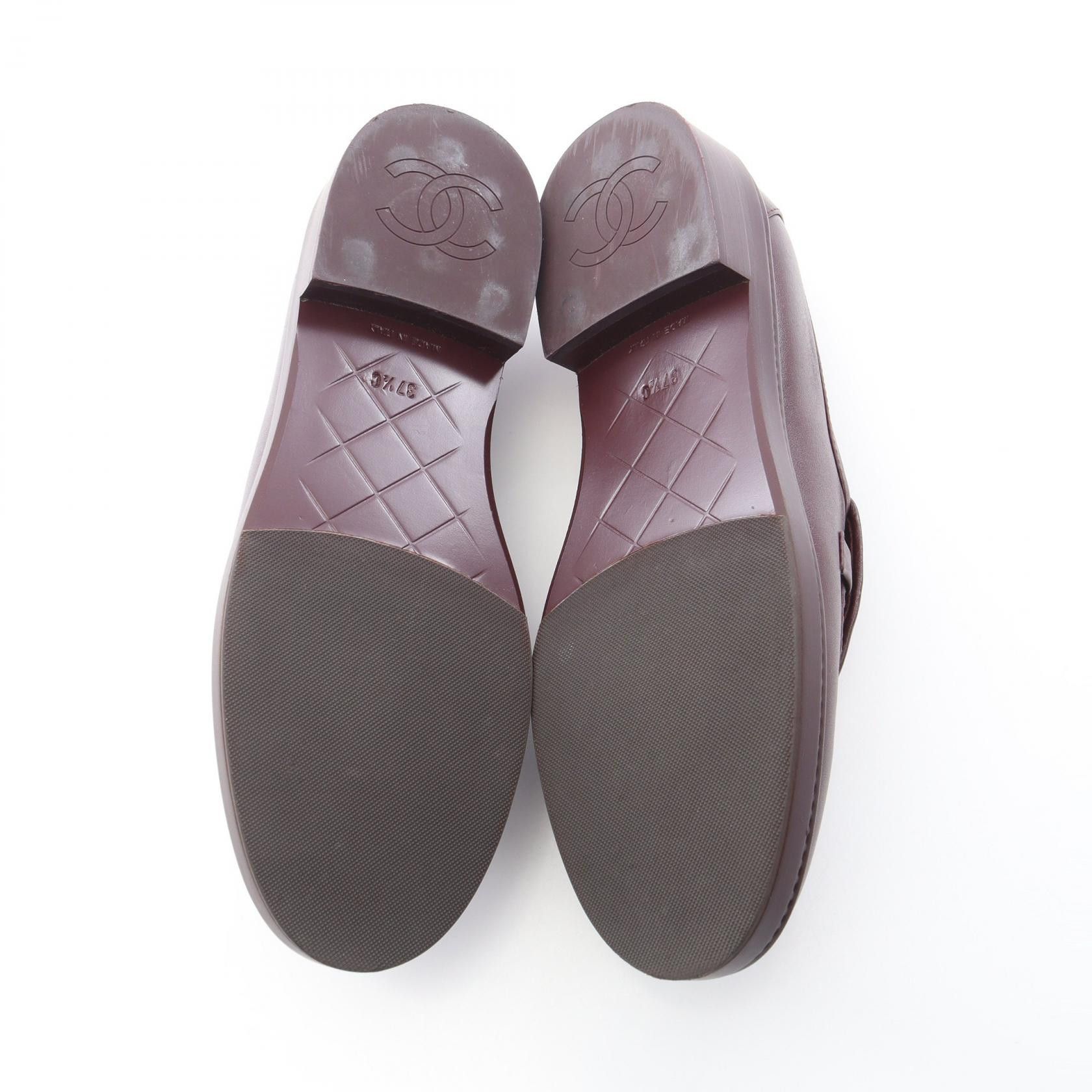 Chanel Chanel CHANEL Matelasse Leather Loafers Leather Shoes G45474 DUTY FREE for USA Size ONE SIZE - 4 Thumbnail