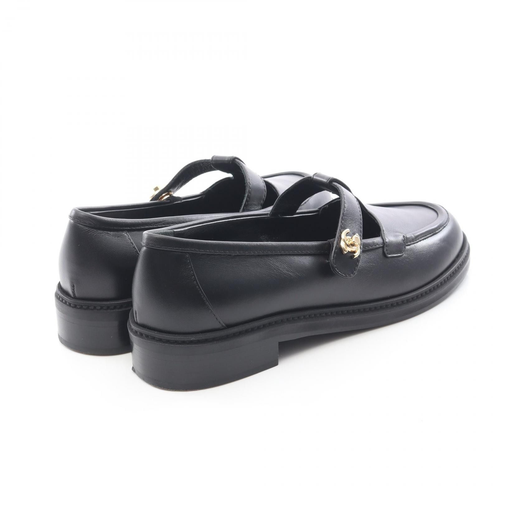 Chanel Chanel Chanel Coco Mark Turnlock Leather Loafers Leather Shoes G46799 DUTY FREE for USA Size ONE SIZE - 2 Thumbnail