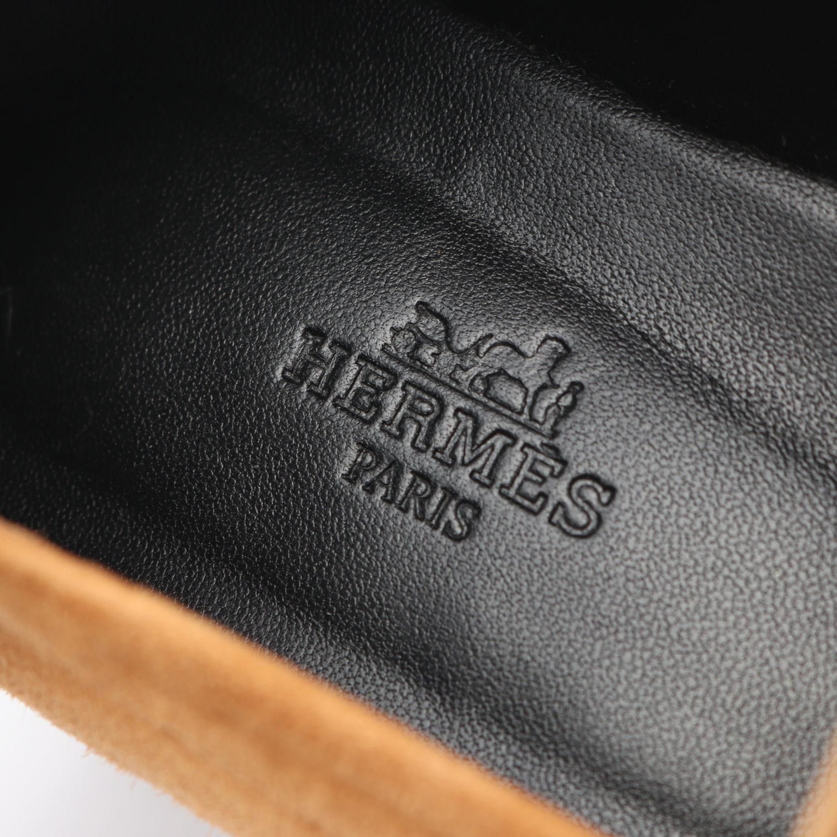 Hermes Hermes Hermes Faubourg Mocassin Suede Loafers Leather Shoes DUTY FREE for USA Size ONE SIZE - 5 Thumbnail