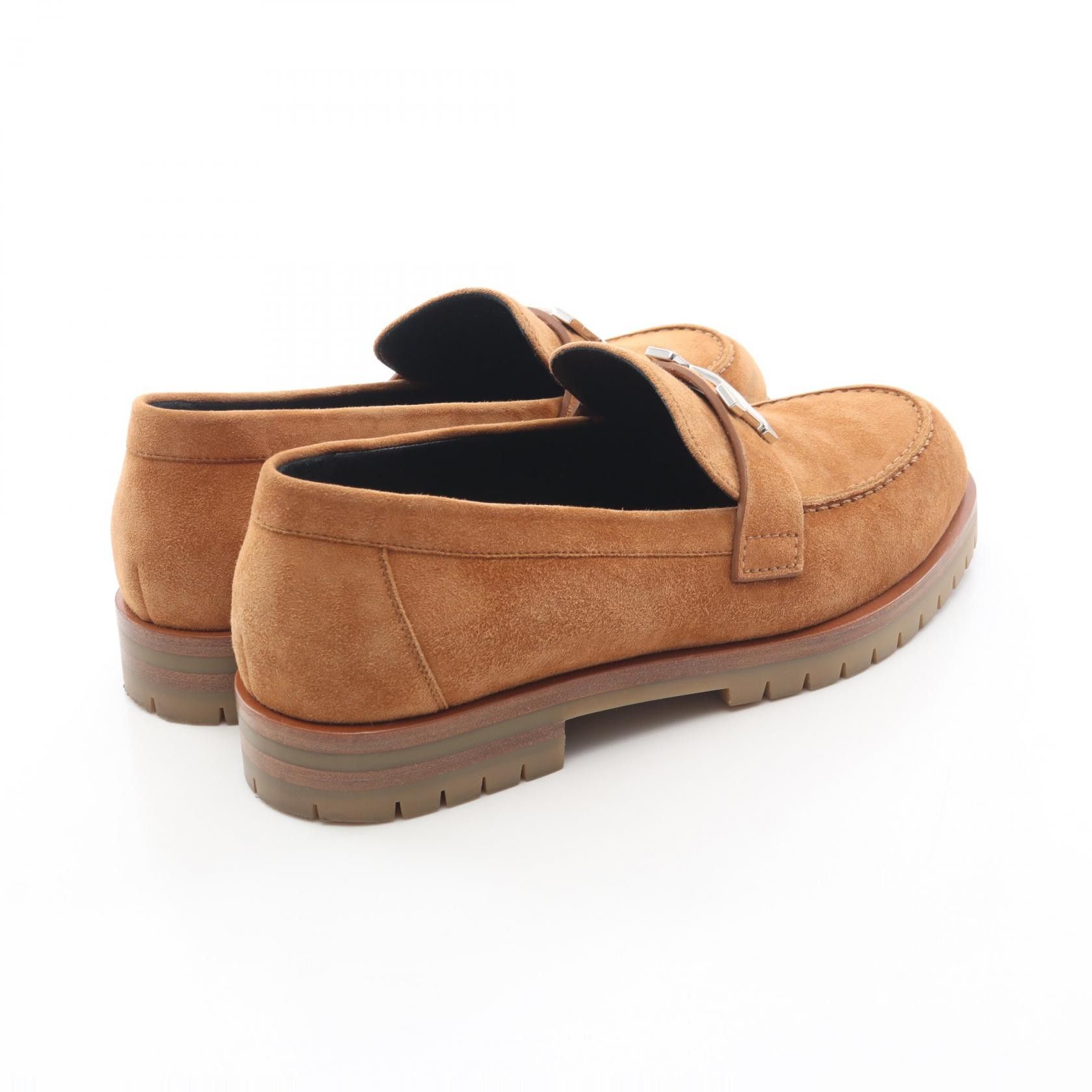 Hermes Hermes Hermes Faubourg Mocassin Suede Loafers Leather Shoes DUTY FREE for USA Size ONE SIZE - 2 Thumbnail