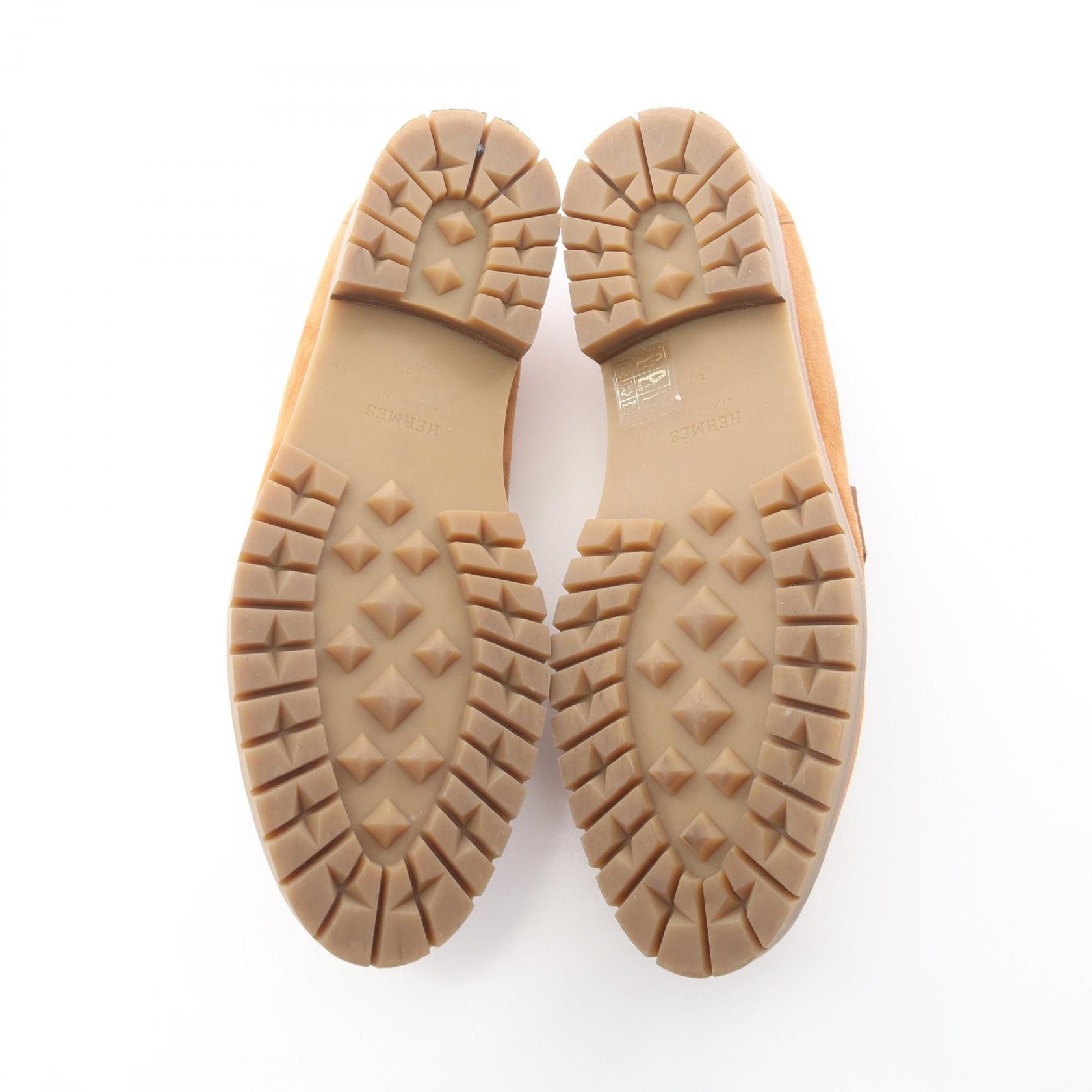 Hermes Hermes Hermes Faubourg Mocassin Suede Loafers Leather Shoes DUTY FREE for USA Size ONE SIZE - 4 Thumbnail