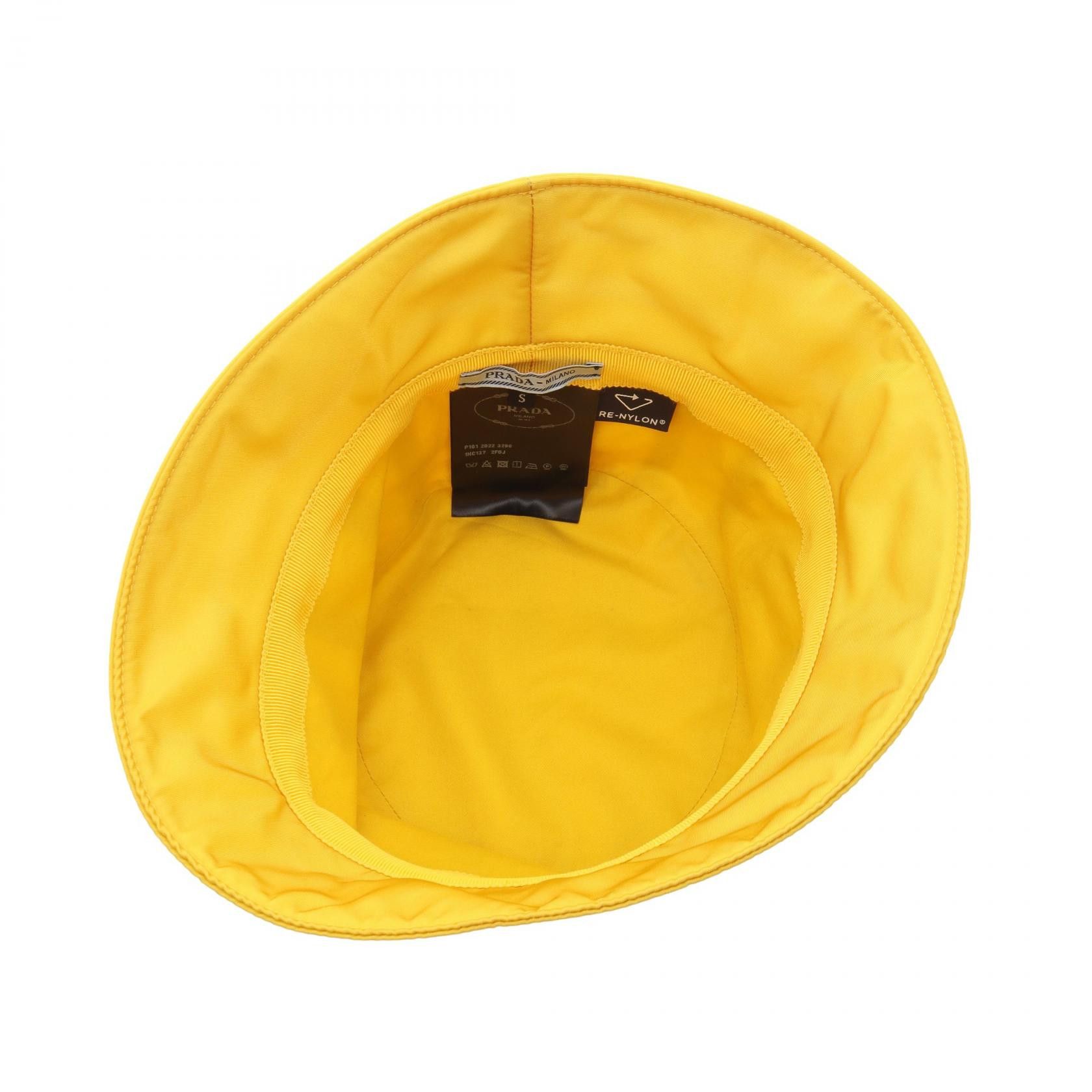 Prada Prada Prada Re-Nylon Bucket Hat Textile Hats DUTY FREE for USA Size ONE SIZE - 3 Thumbnail