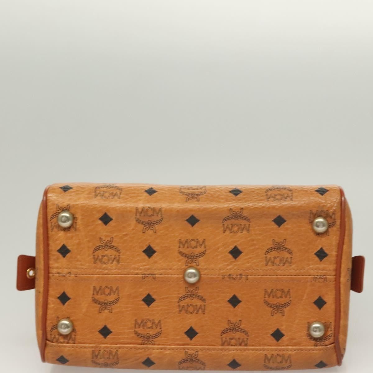 MCM MCM Visetos Handbag Canvas and Leather Size ONE SIZE - 15 Thumbnail