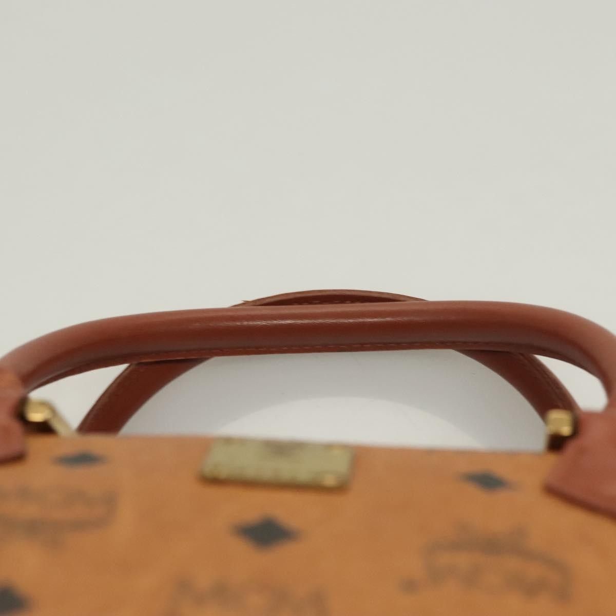 MCM MCM Visetos Handbag Canvas and Leather Size ONE SIZE - 17 Thumbnail