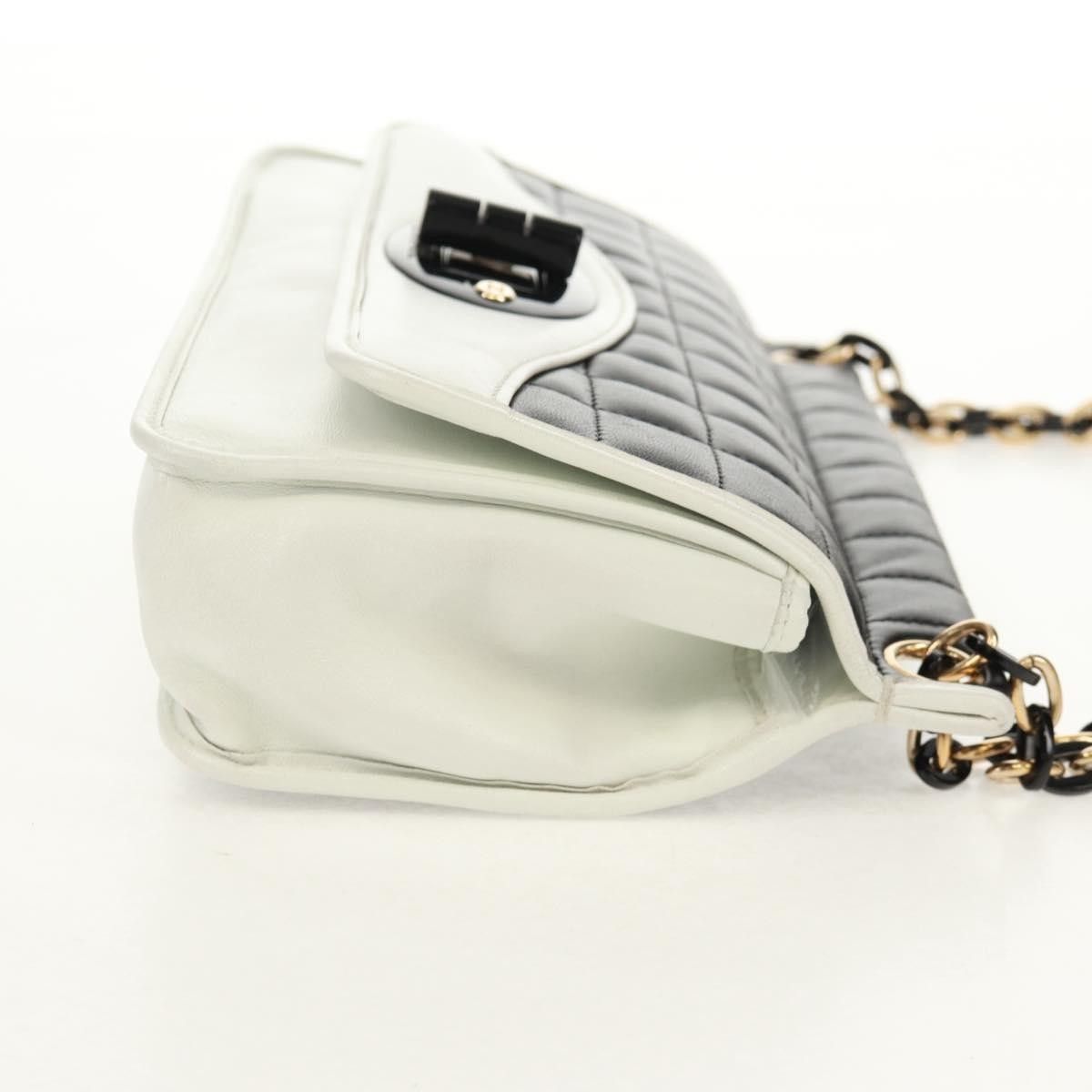 Chanel Chanel Chocolate Bar Mademoiselle Shoulder Bag Quilted Lambskin Size ONE SIZE - 4 Thumbnail