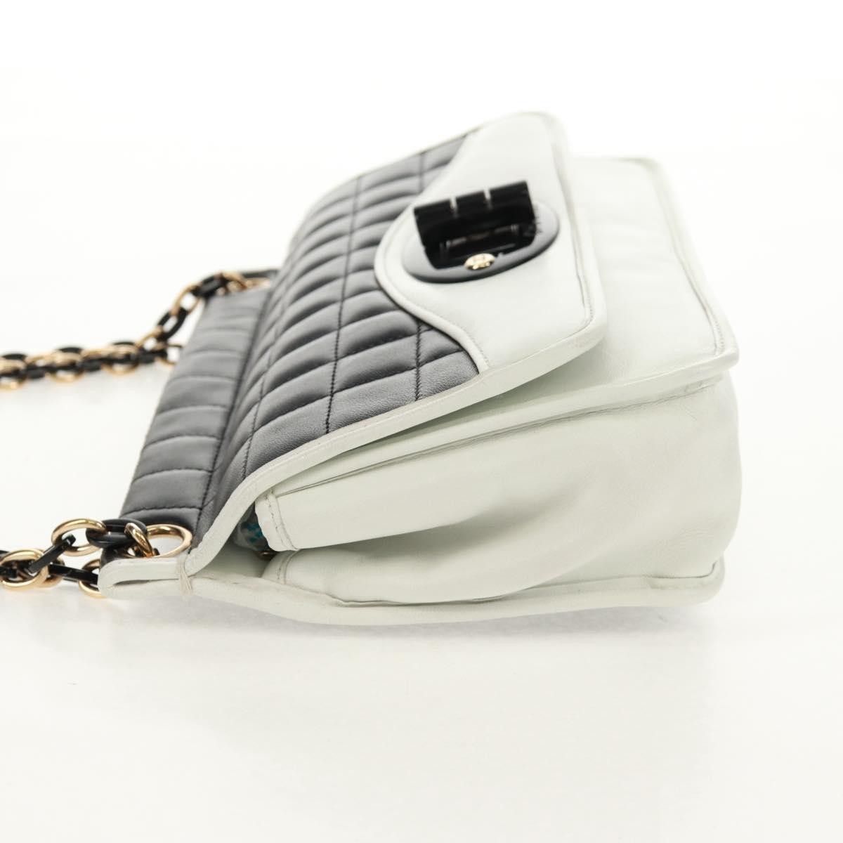 Chanel Chanel Chocolate Bar Mademoiselle Shoulder Bag Quilted Lambskin Size ONE SIZE - 3 Thumbnail