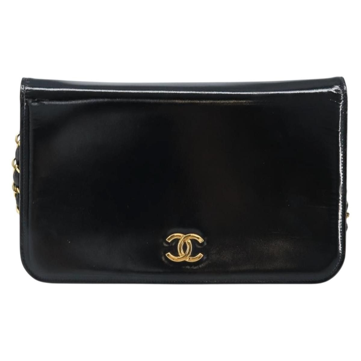 Chanel Chanel Wallet on Chain Quilted Patent Size ONE SIZE - 13 Thumbnail