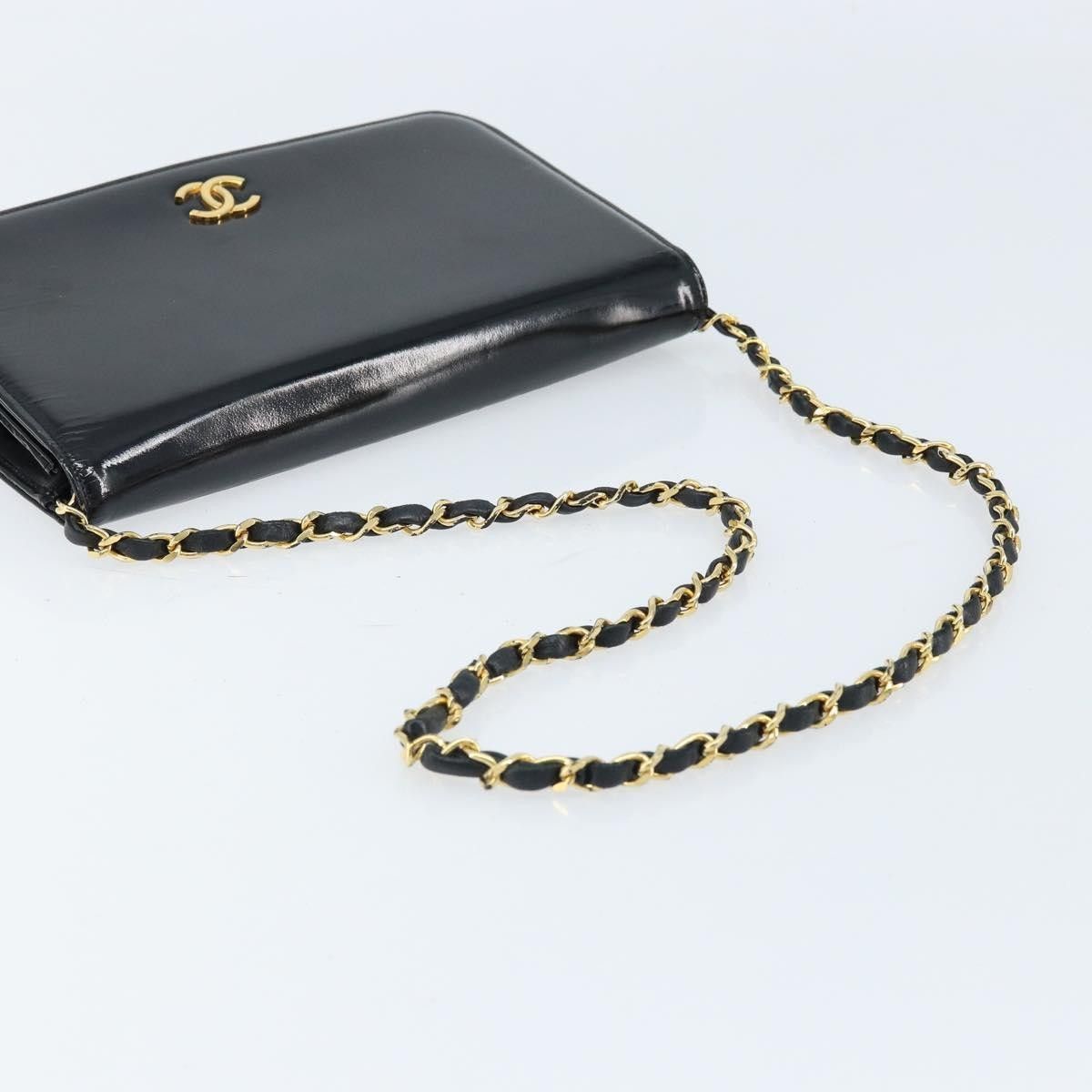 Chanel Chanel Wallet on Chain Quilted Patent Size ONE SIZE - 7 Thumbnail