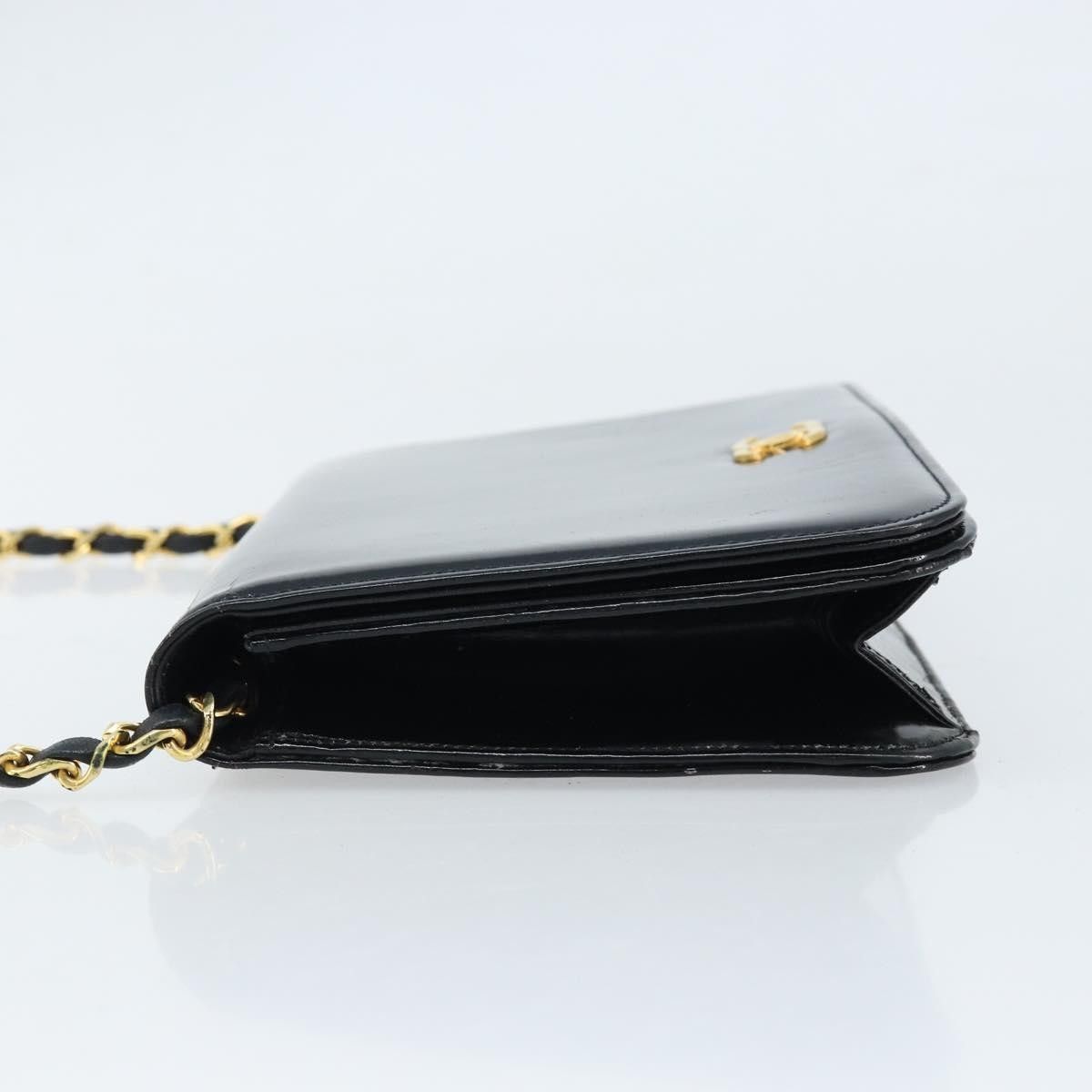 Chanel Chanel Wallet on Chain Quilted Patent Size ONE SIZE - 4 Thumbnail