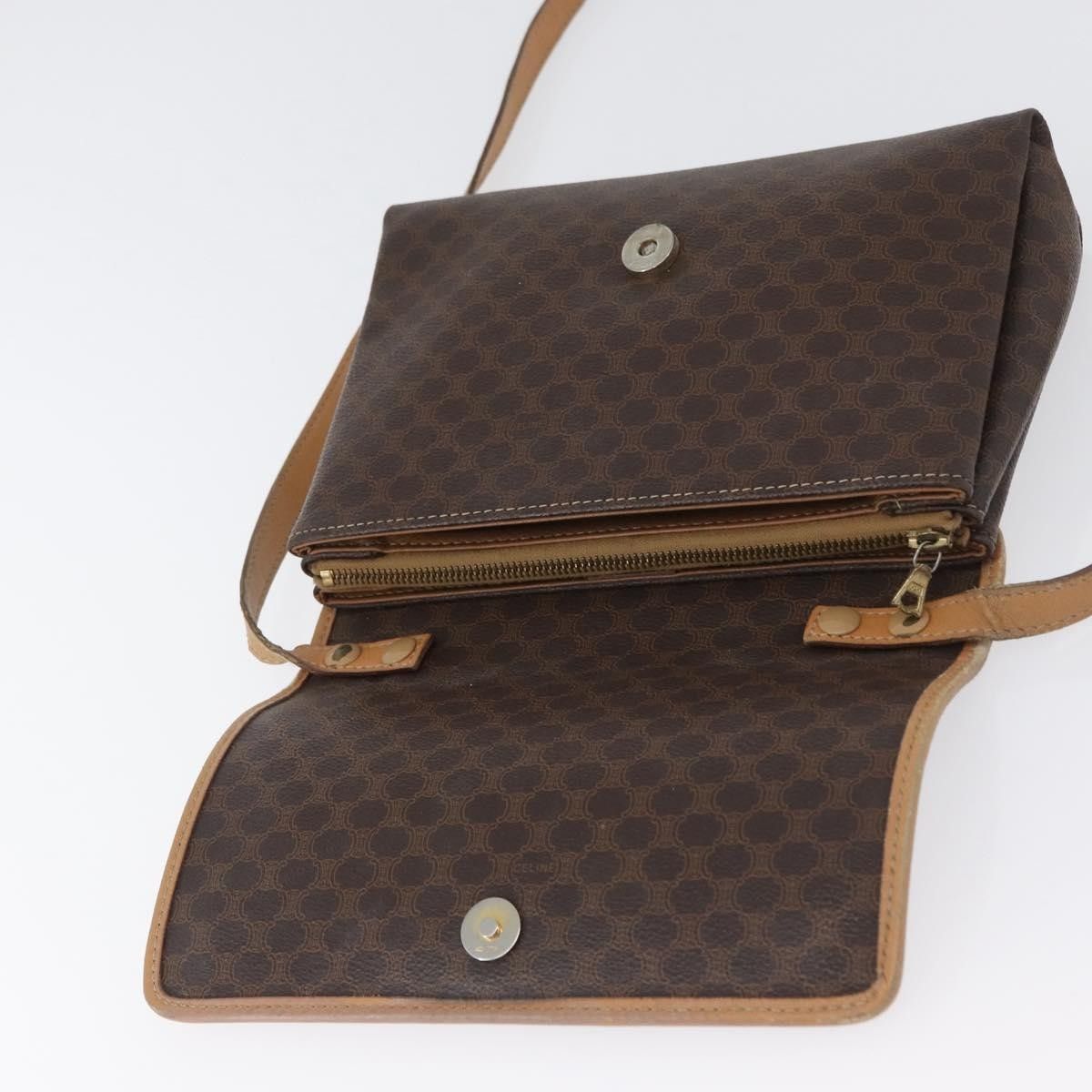 Celine Celine Vintage Macadam Canvas and Leather Size ONE SIZE - 17 Thumbnail