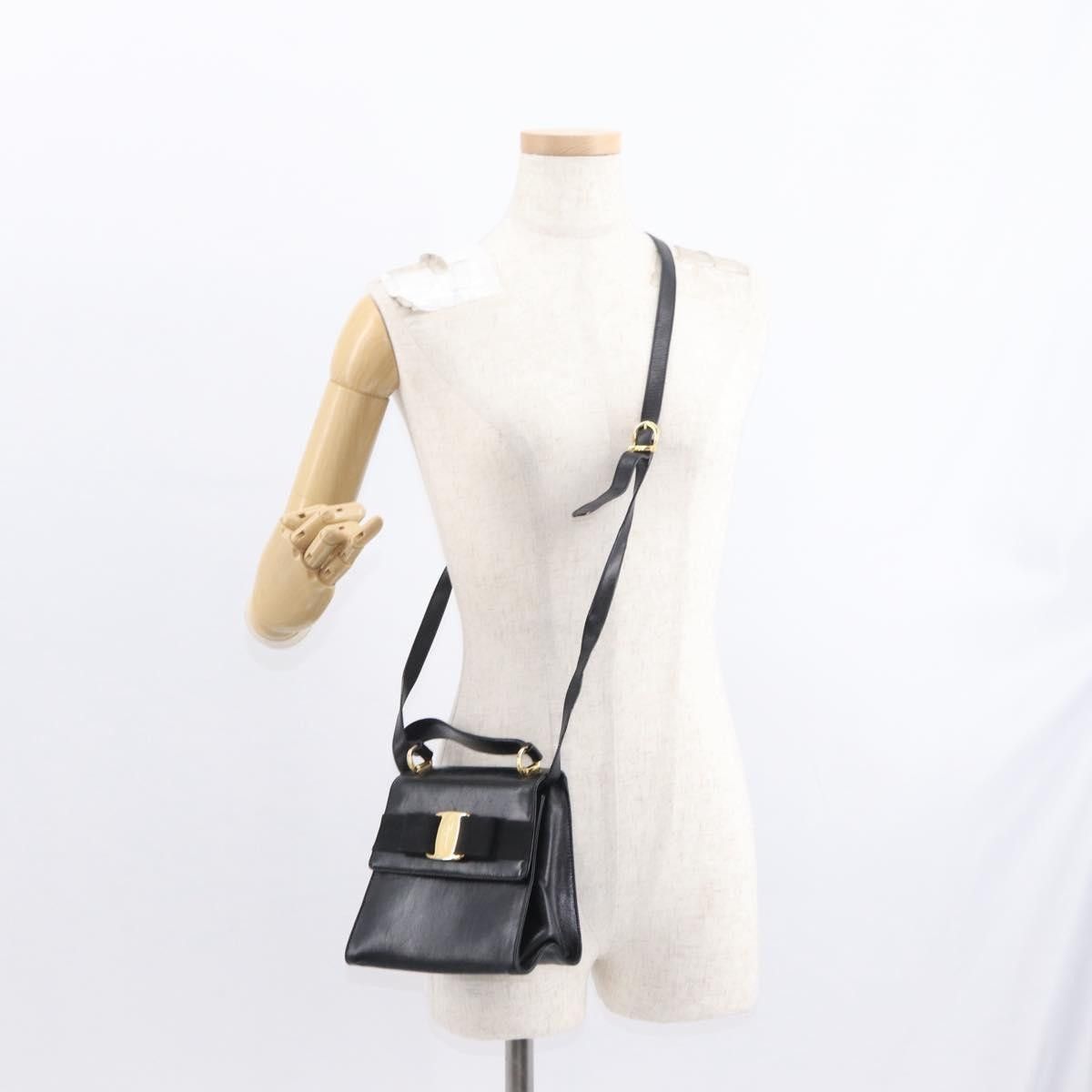 Salvatore Ferragamo Salvatore Ferragamo Vintage Vara Bow Top Handle Leather Size ONE SIZE - 13 Thumbnail
