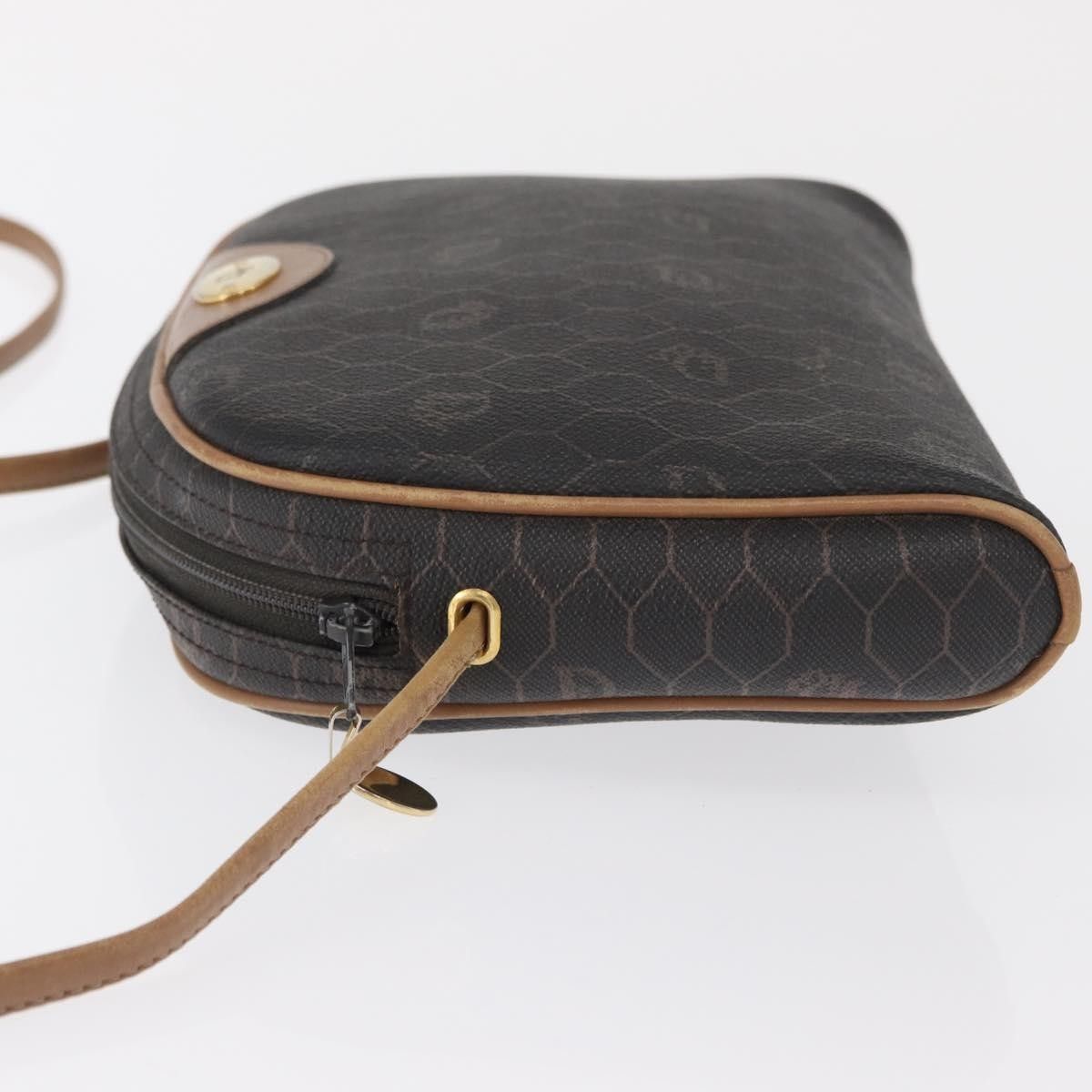 Dior Christian Dior Vintage Honeycomb Canvas and Leather Size ONE SIZE - 4 Thumbnail