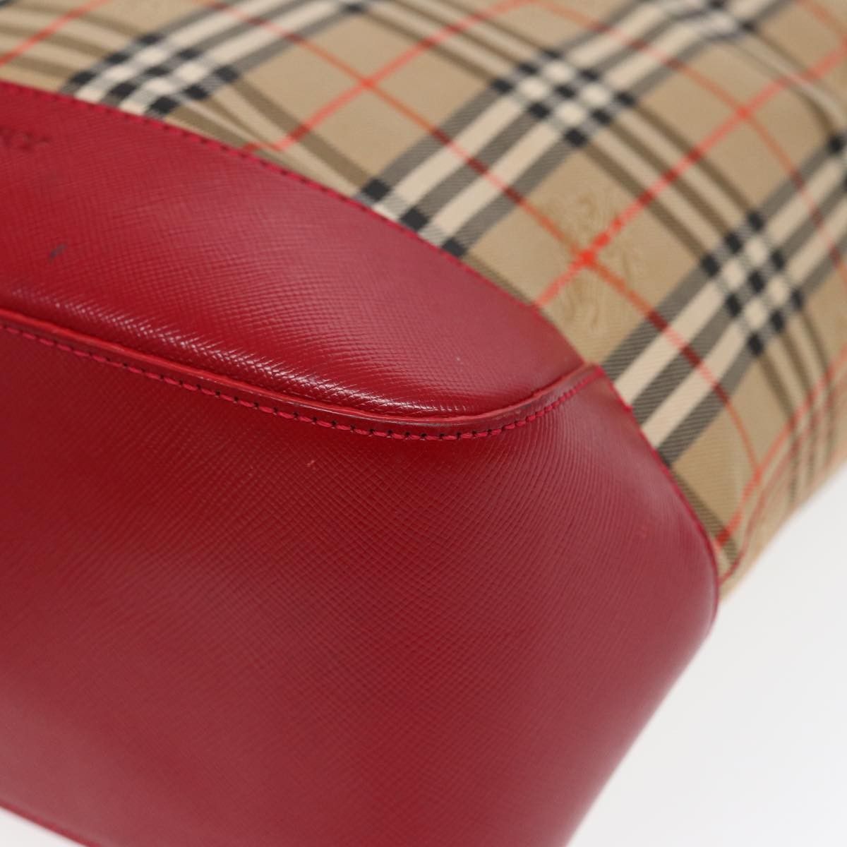 Burberry Burberry Nova Check Tote Canvas and Leather Size ONE SIZE - 8 Thumbnail