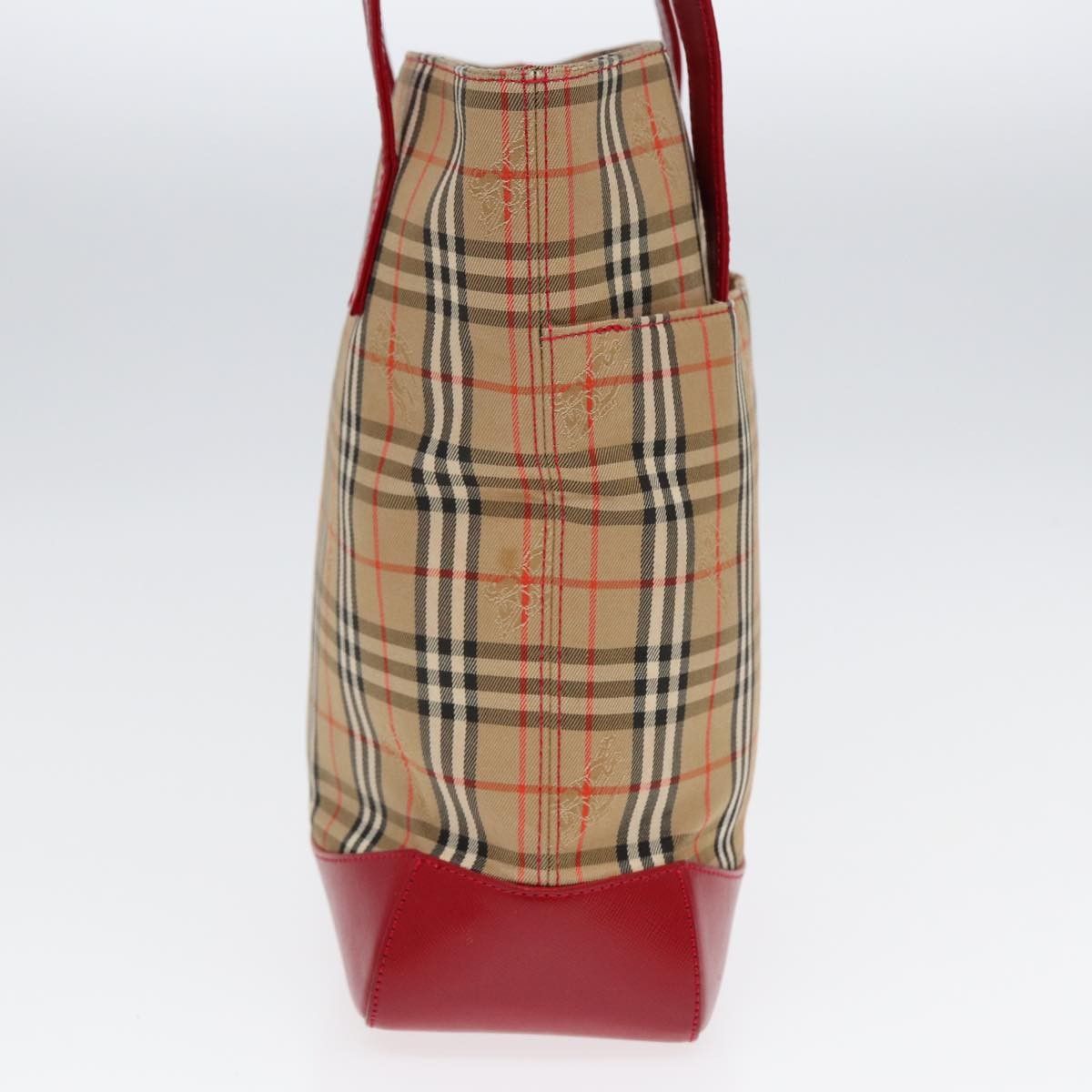 Burberry Burberry Nova Check Tote Canvas and Leather Size ONE SIZE - 4 Thumbnail