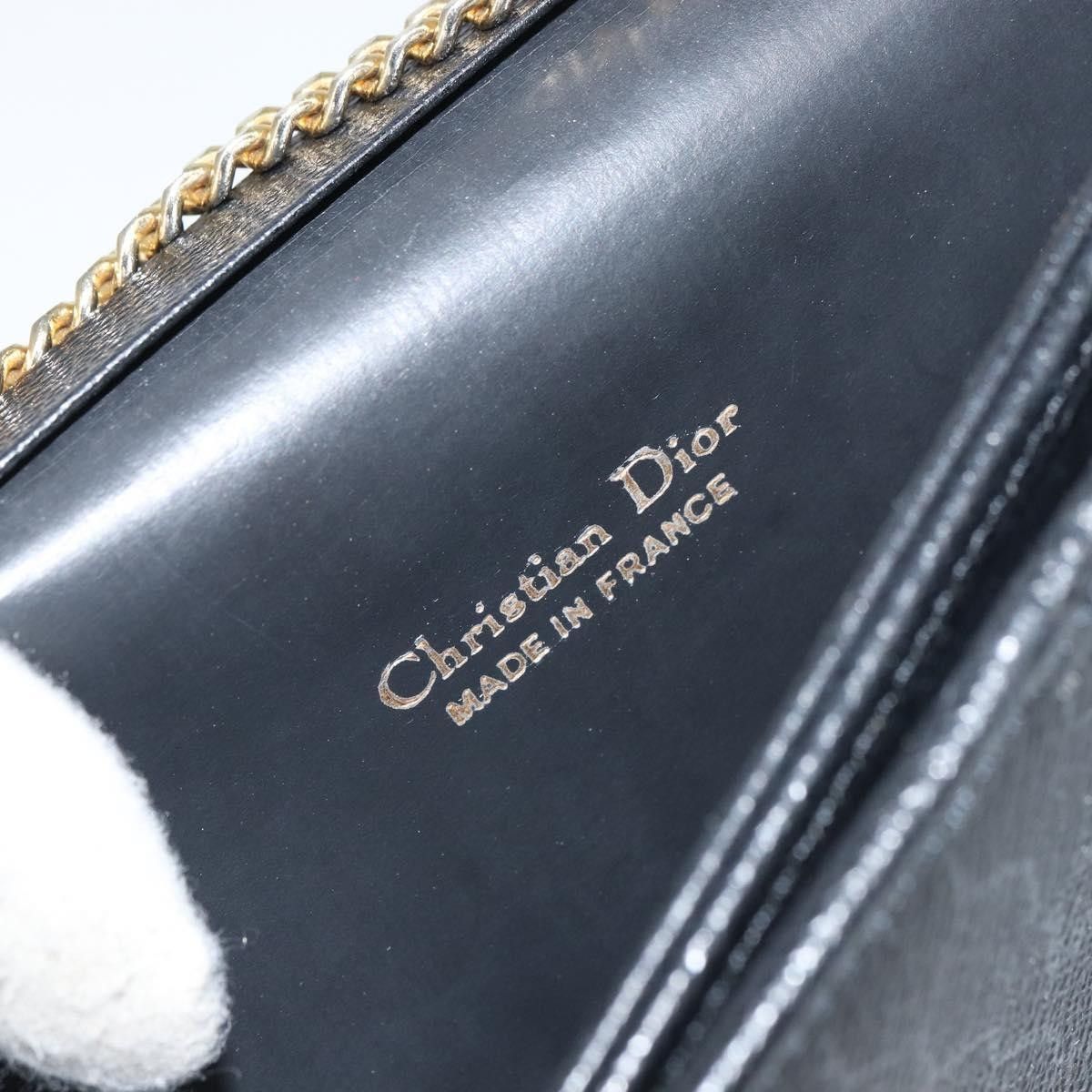 Dior Christian Dior Vintage Chain Flap Leather Size ONE SIZE - 6 Thumbnail