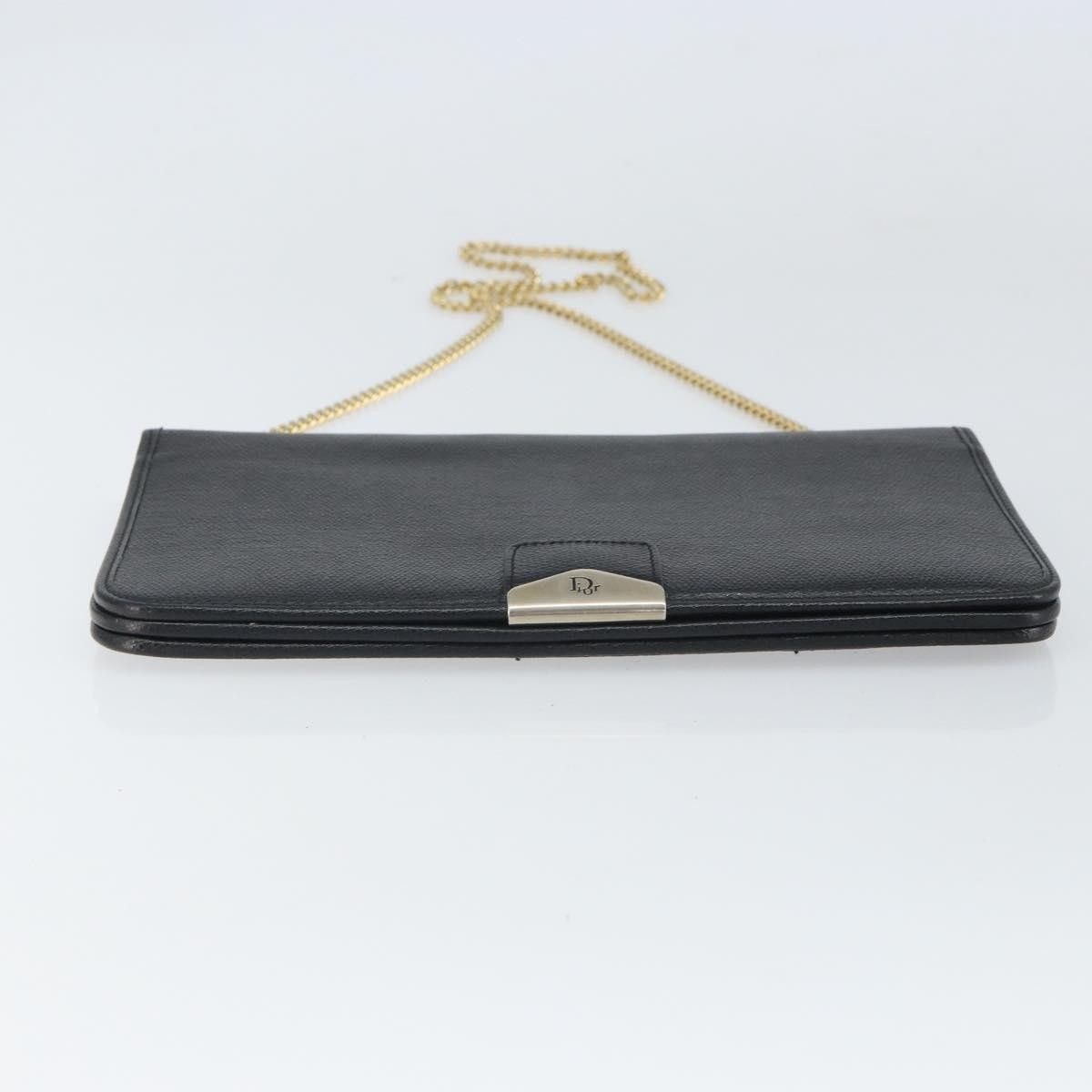 Dior Christian Dior Vintage Chain Flap Leather Size ONE SIZE - 16 Thumbnail
