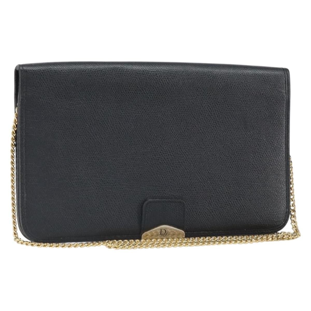 Dior Christian Dior Vintage Chain Flap Leather Size ONE SIZE - 18 Thumbnail