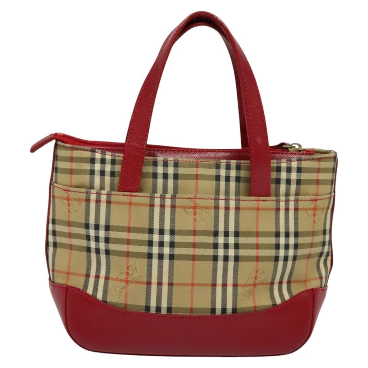 Burberry Burberry Nova Check Handbag Nova Check Canvas and leather Size ONE SIZE - 2 Thumbnail