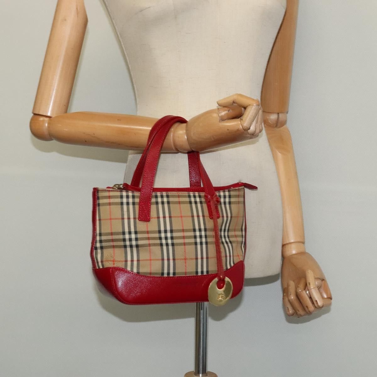 Burberry Burberry Nova Check Handbag Nova Check Canvas and leather Size ONE SIZE - 12 Thumbnail
