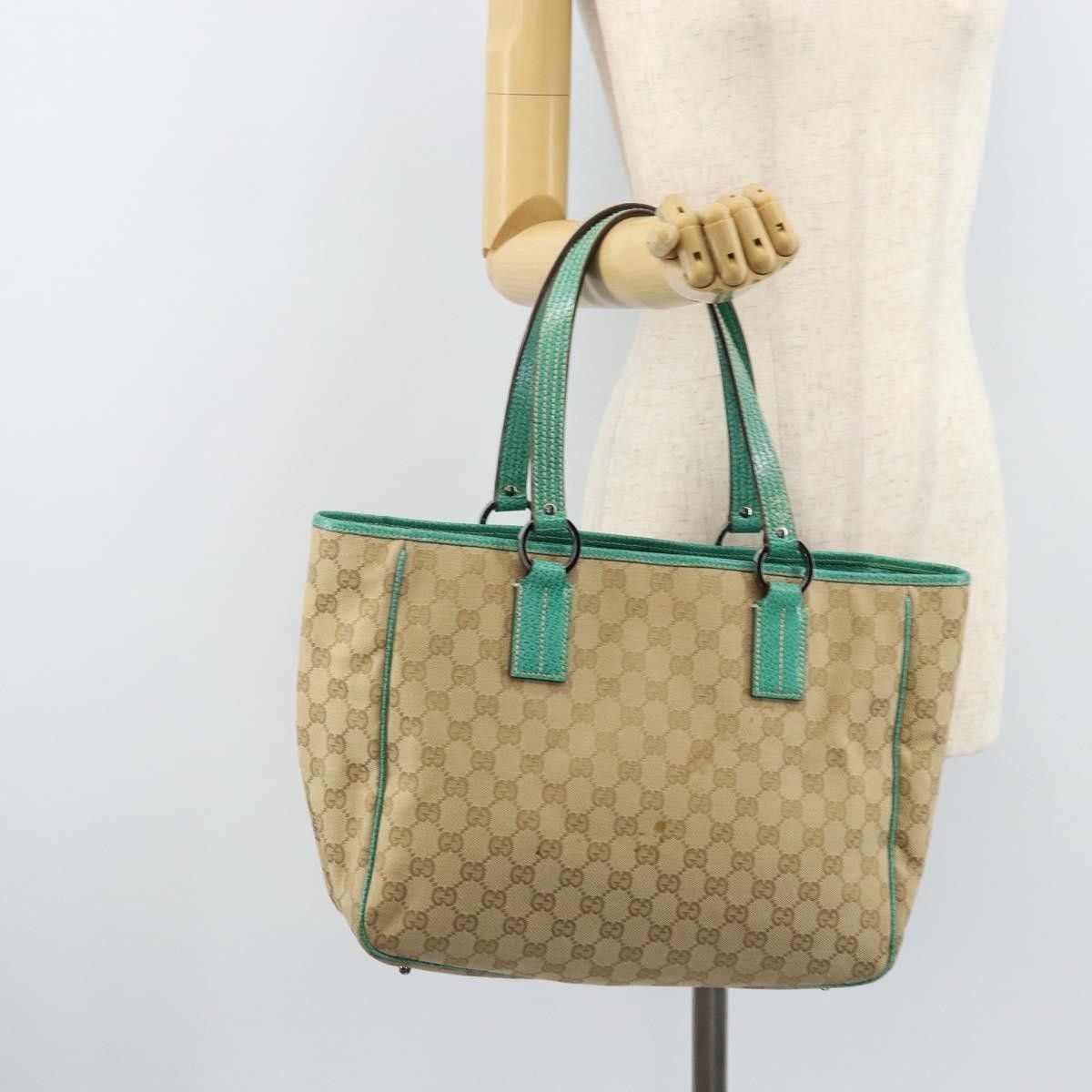 Gucci Gucci Vintage Open Tote GG Canvas Size ONE SIZE - 22 Thumbnail