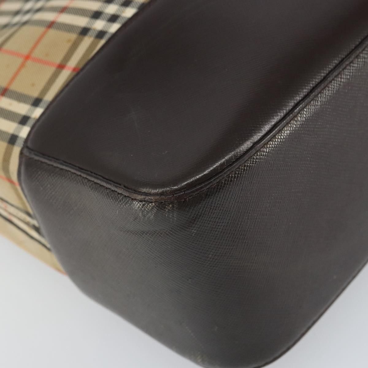 Burberry Burberry Nova Check Tote Canvas and Leather Size ONE SIZE - 8 Thumbnail