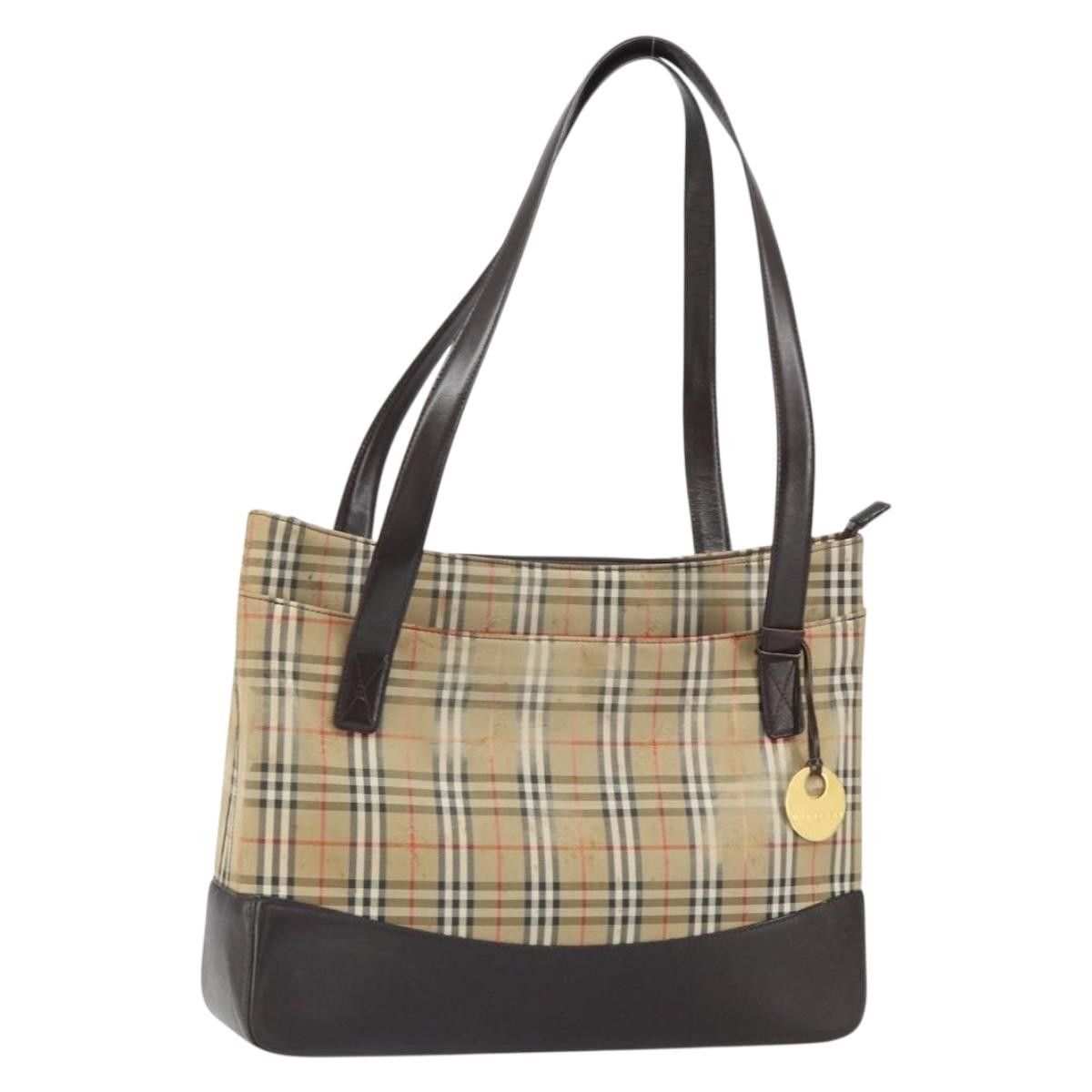 Burberry Burberry Nova Check Tote Canvas and Leather Size ONE SIZE - 20 Thumbnail
