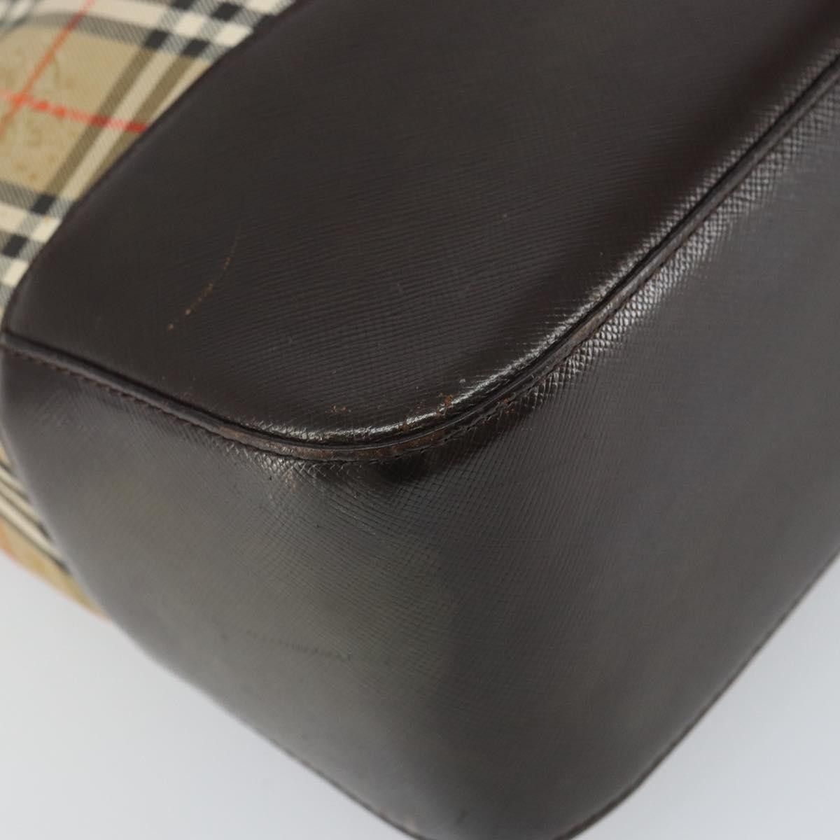 Burberry Burberry Nova Check Tote Canvas and Leather Size ONE SIZE - 9 Thumbnail